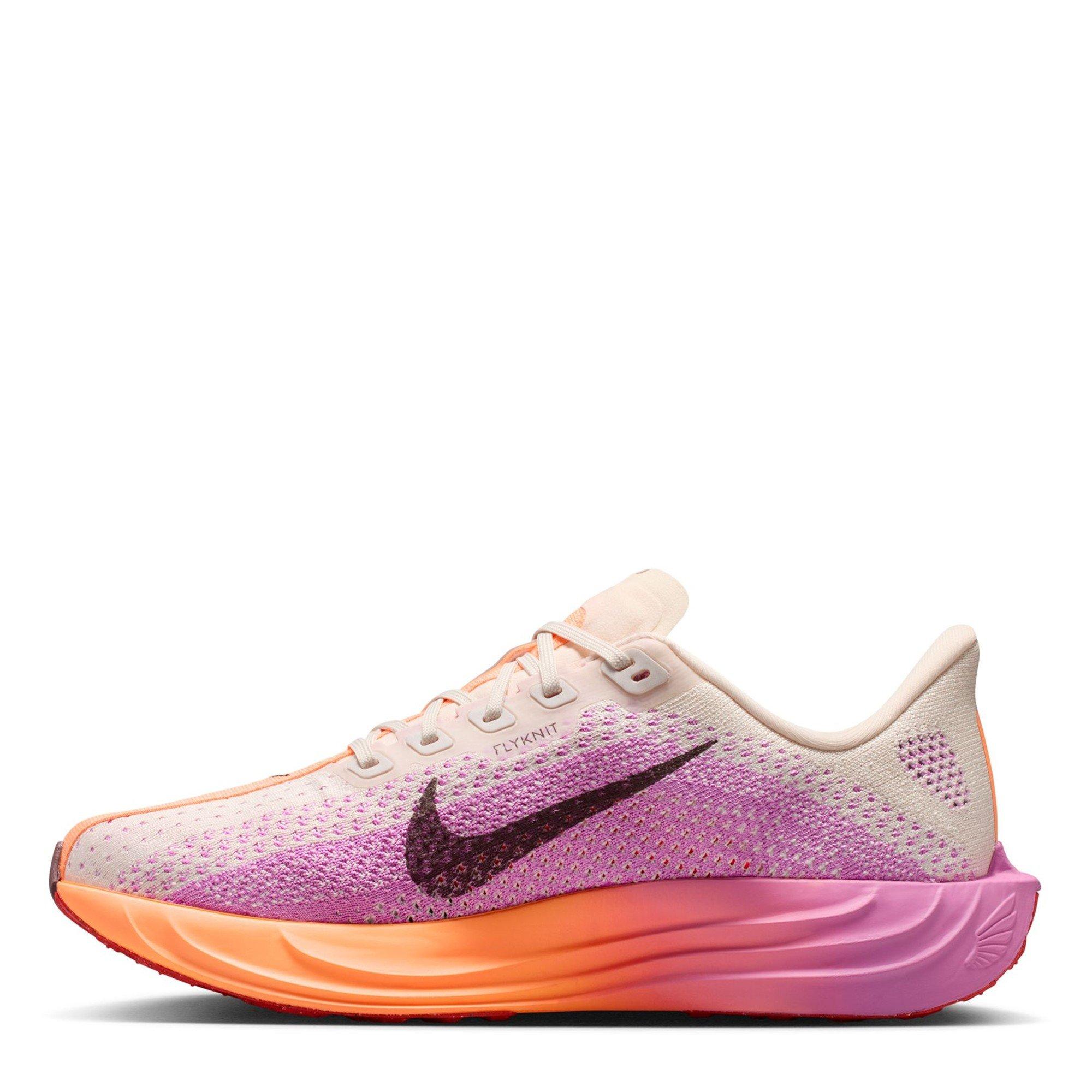 Chalk/Magenta - Nike - Pegasus Plus Womens Running Shoes - 2
