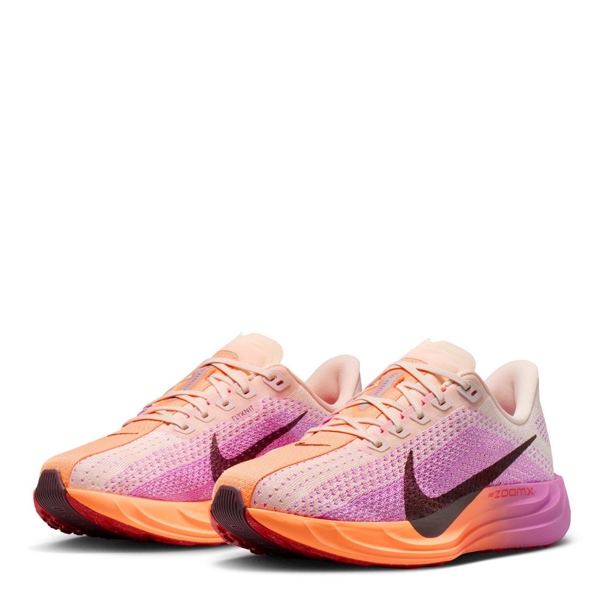 Chalk/Magenta - Nike - Pegasus Plus Womens Running Shoes - 4