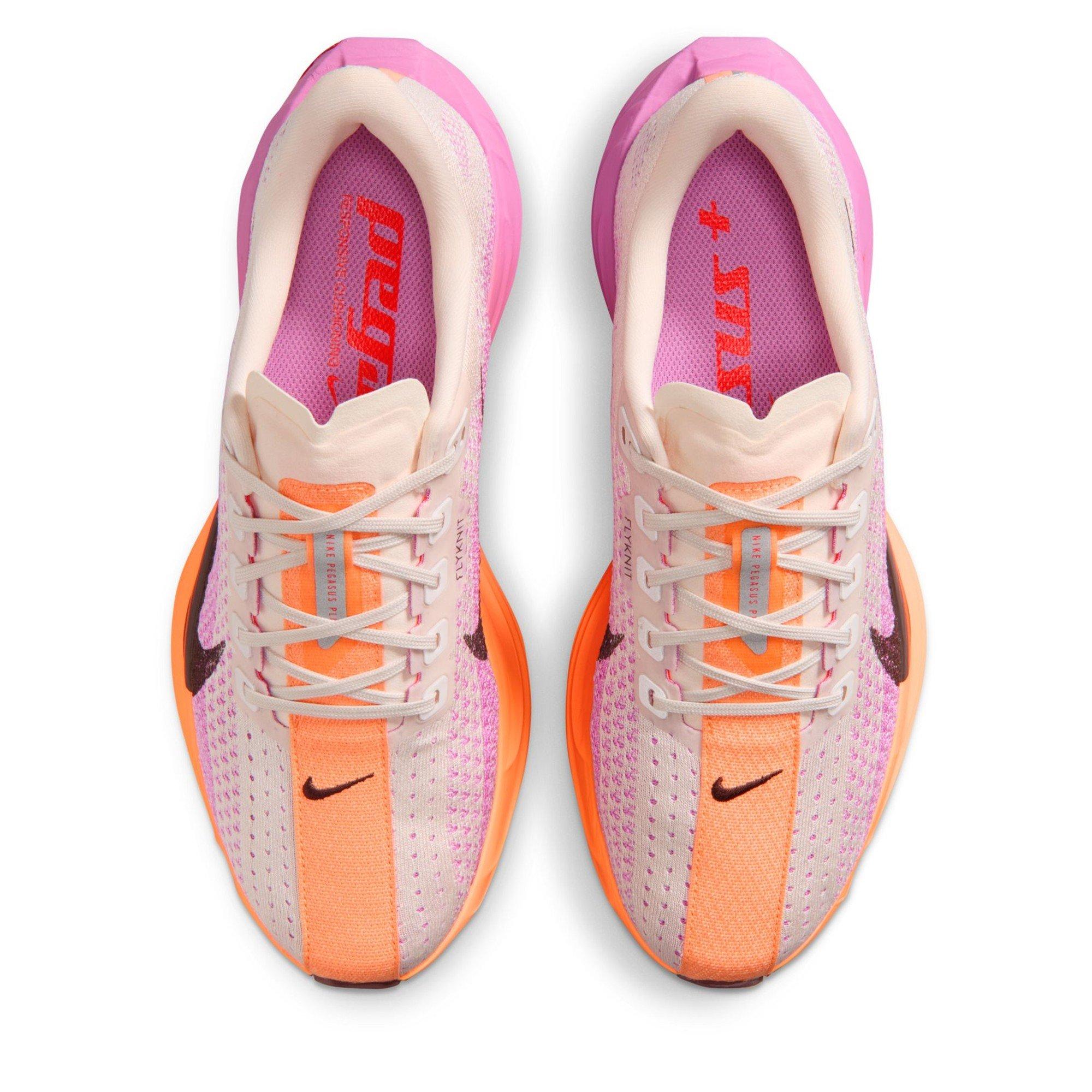 Chalk/Magenta - Nike - Pegasus Plus Womens Running Shoes - 6