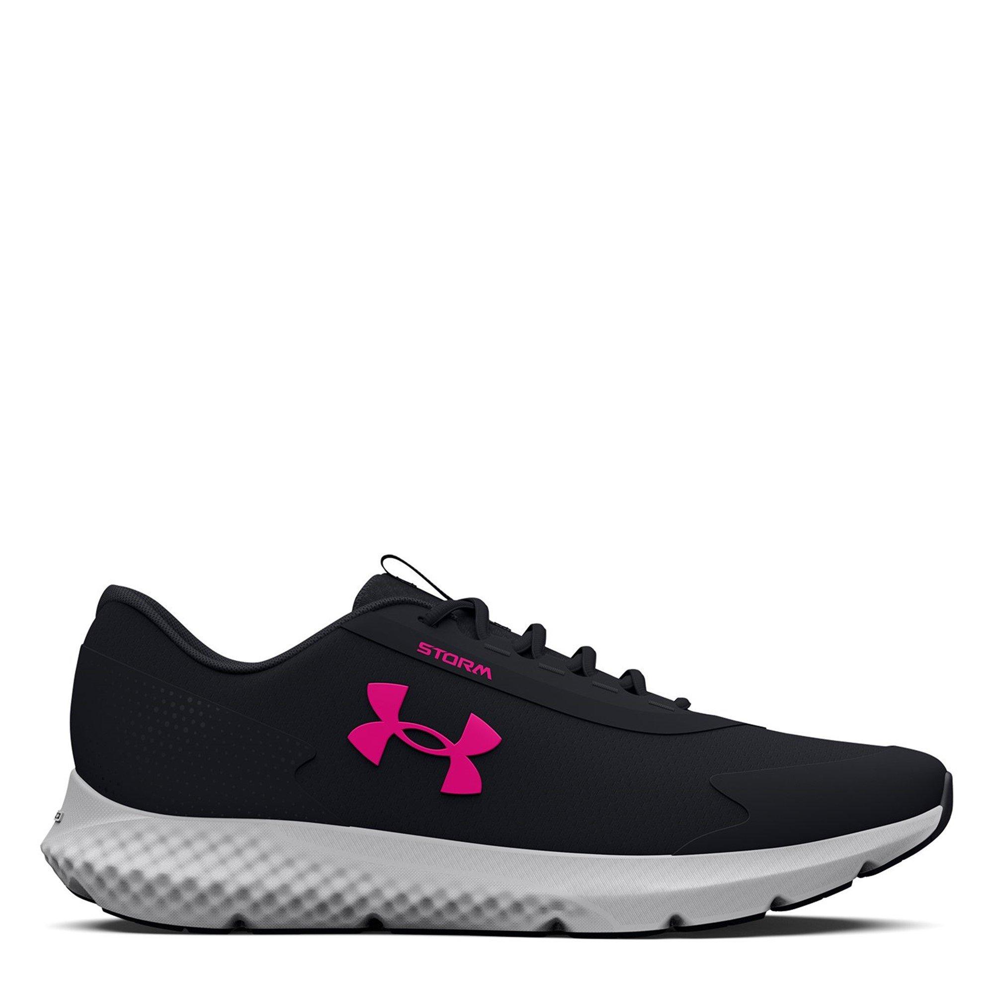 Preto - Under Armour - Women's Charged Rogue Storm Entry Road Running Shoes - 1
