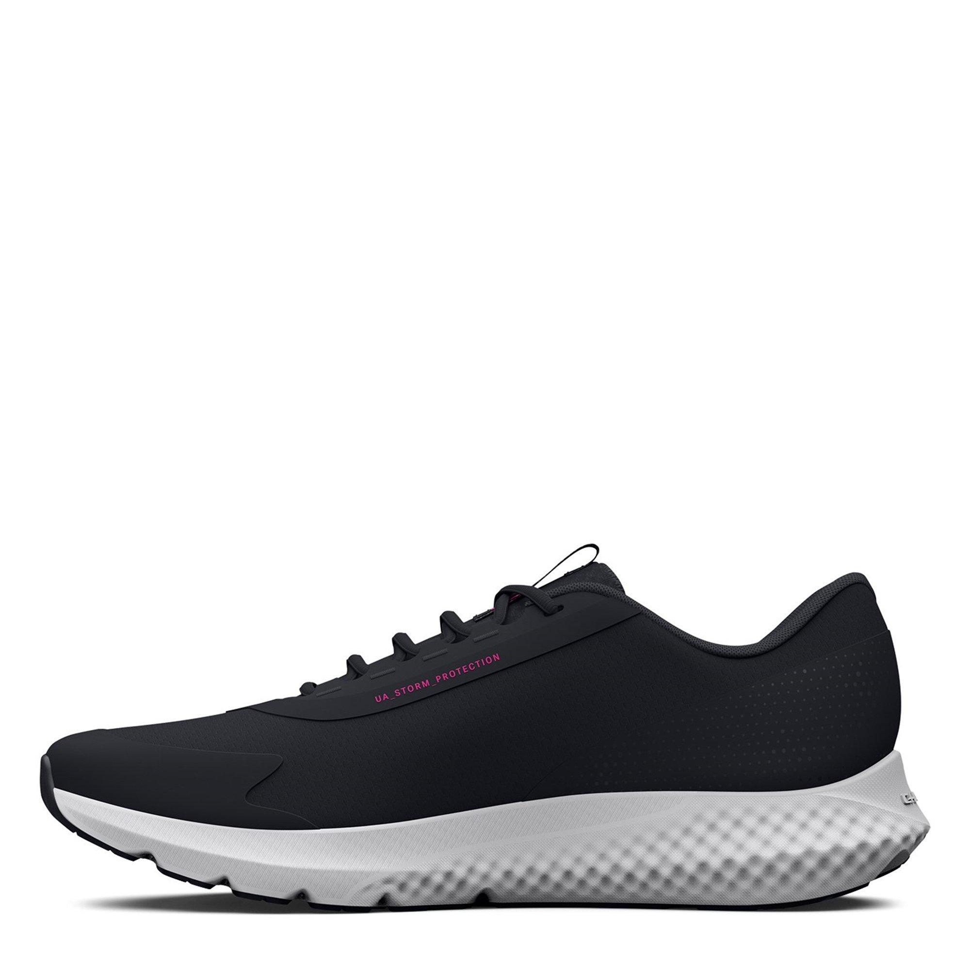 Black - Under Armour - Charged Rogue Storm Entry Road Running Shoes - 2