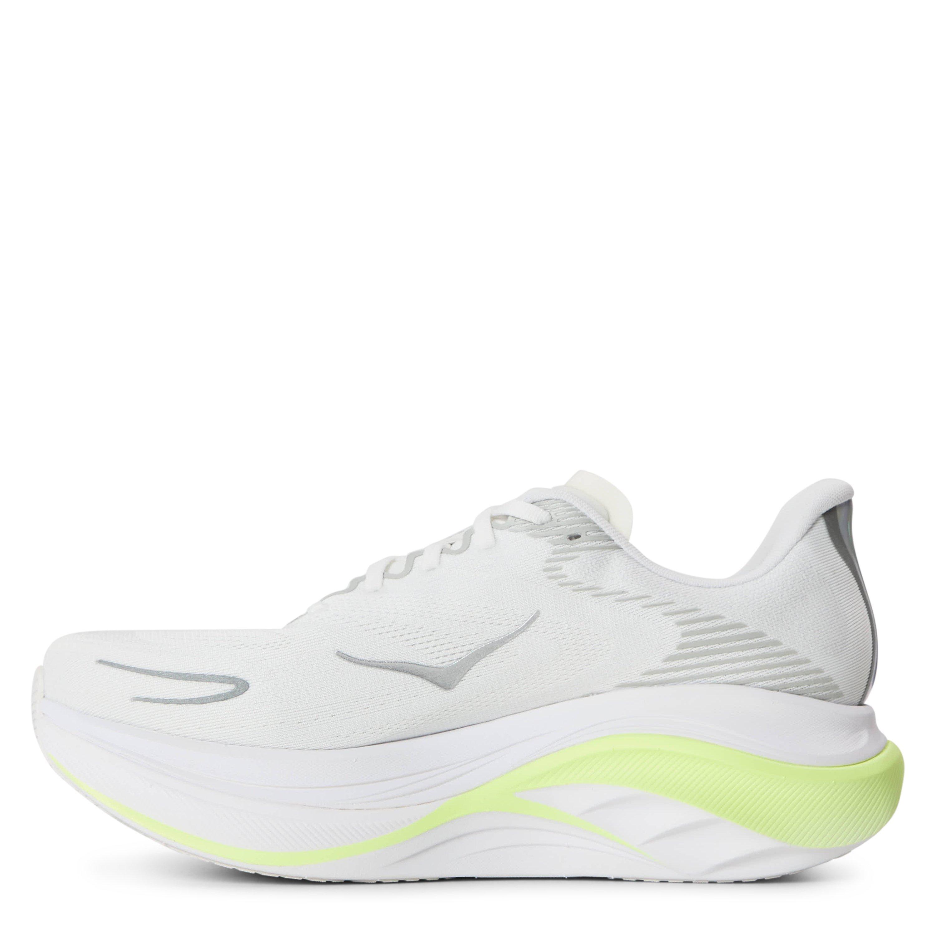 White/Neon - Hoka - Men's Everyday Neutral Road Running Shoes - 2