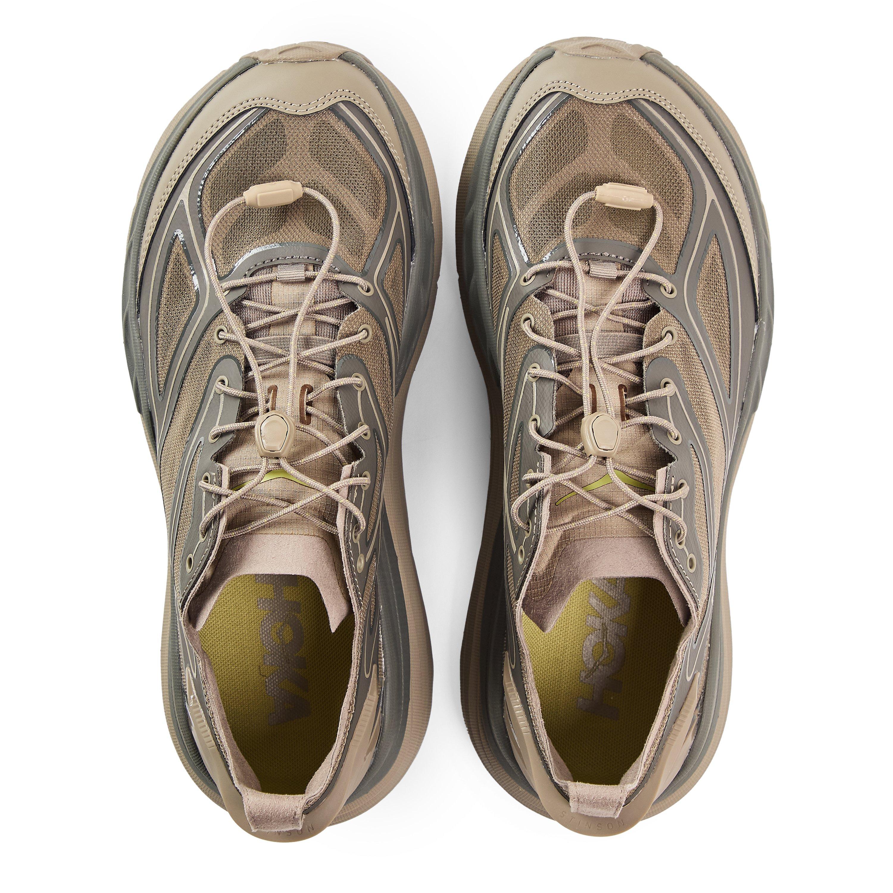 Roast/Asphalt - Hoka - Men's Stinson One7 Stinson Off-Road Trail Running Shoes - 5