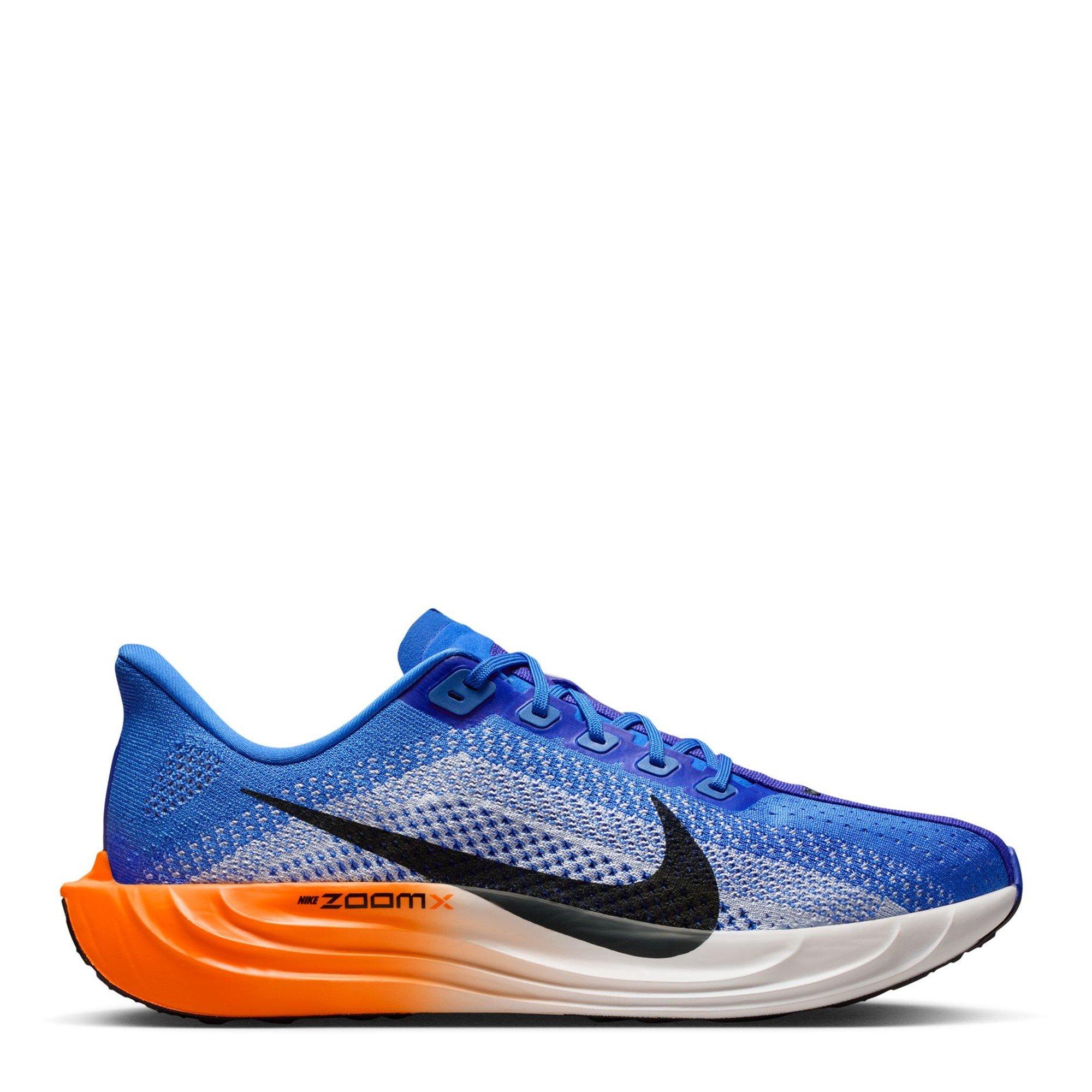 Nike Men's Pegasus Plus Trainers - Blue/Orange - 12 (47.5)