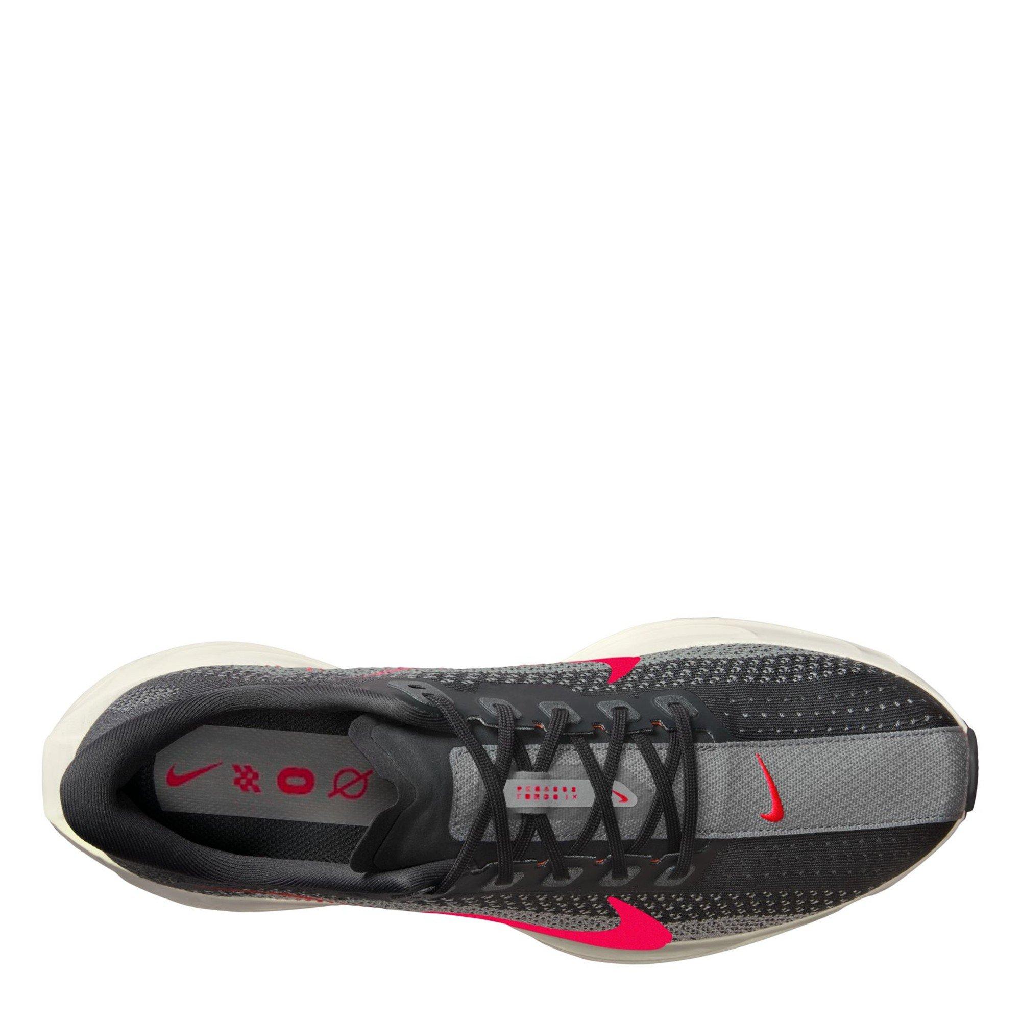 Grau/Karmesinrot - Nike - Pegasus Plus Trainers Mens - 15