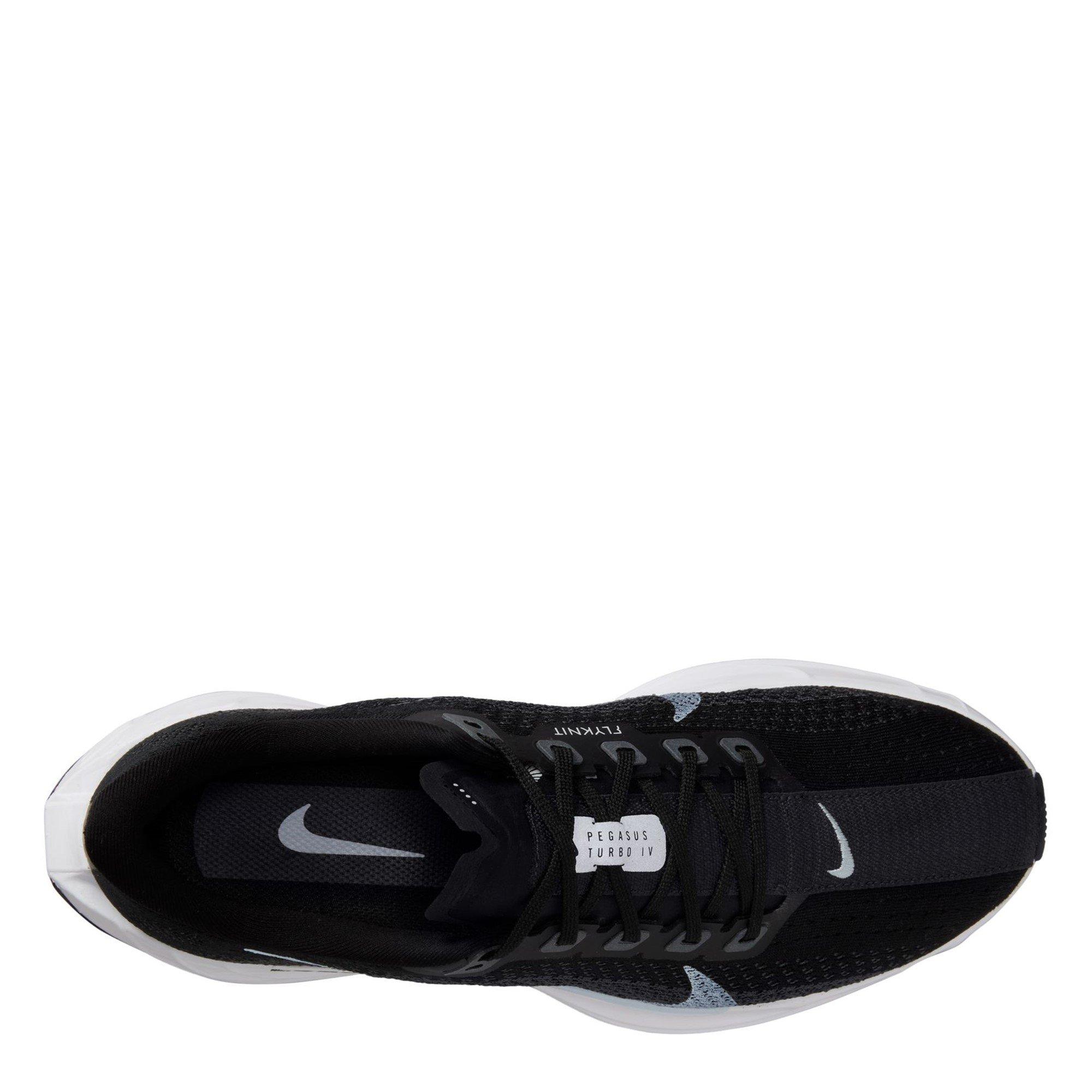 Black/Platinum - Nike - Pegasus Plus Trainers Mens - 12