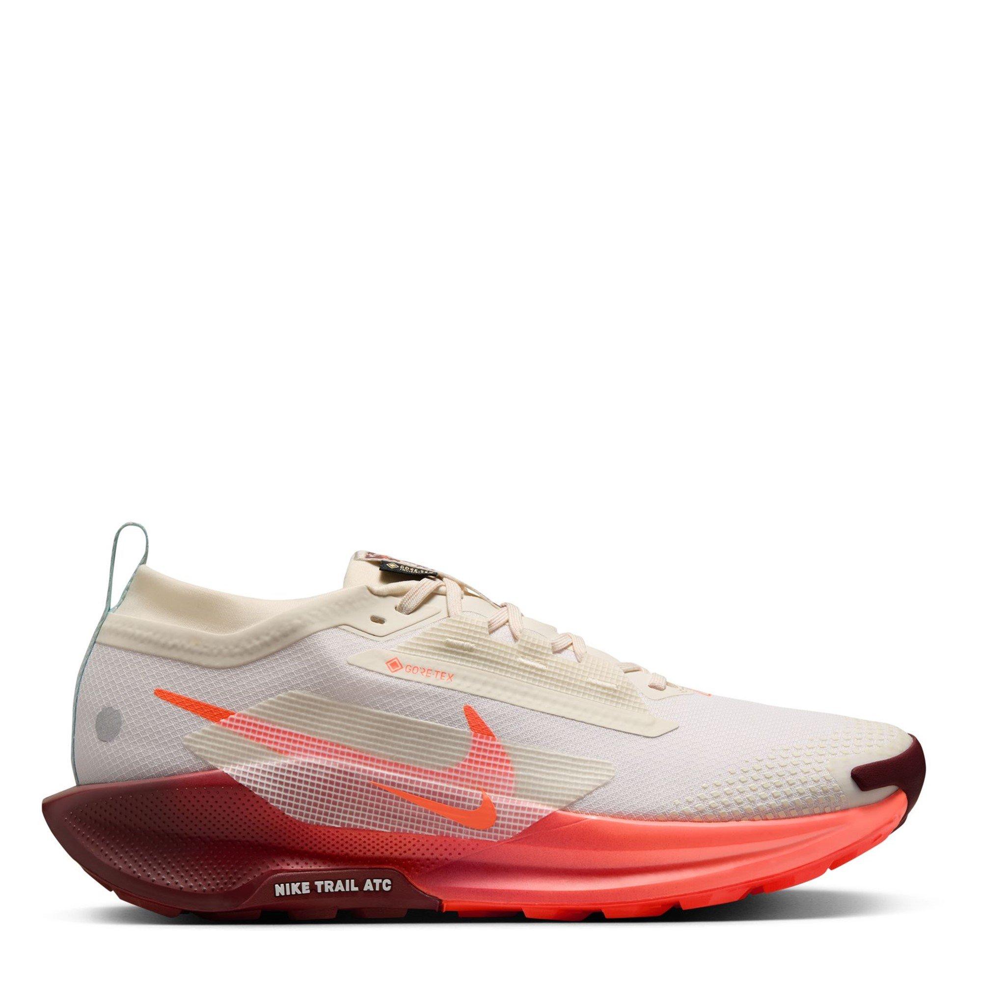 Nike Men's Pegasus Trail 5 Gore-Tex Running Shoes - Sail/Crimson - 8.5 (43)