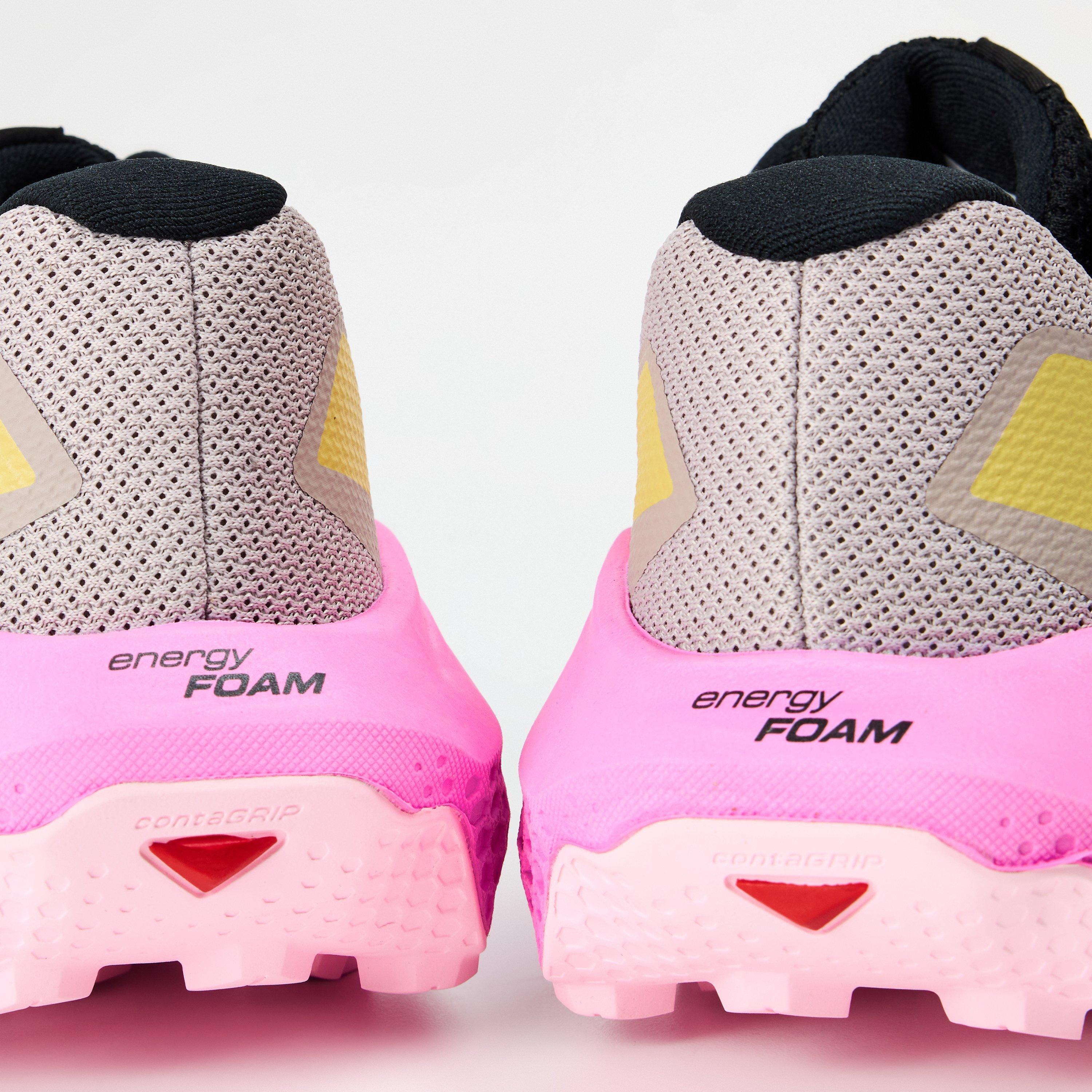 Beige/Rosa - Salomon - Ultra Flow 2 Trail Running Shoes Womens - 4