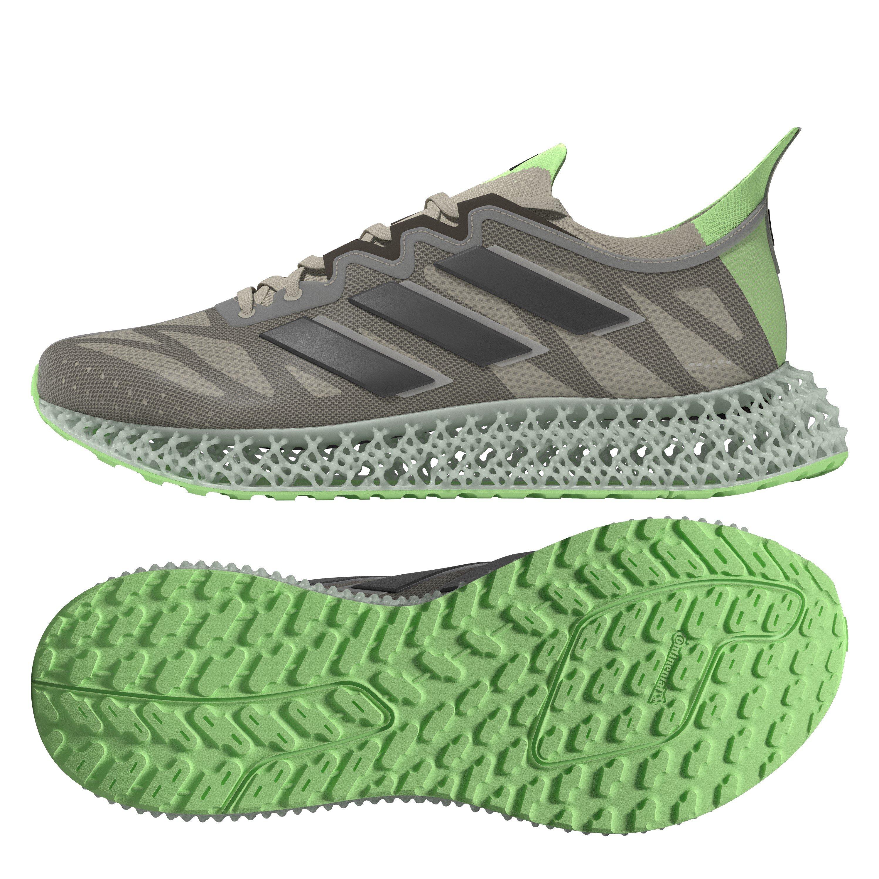 PUTGRE/CBLACK/S - adidas - Everyday Neutral Road Running Shoes - 4