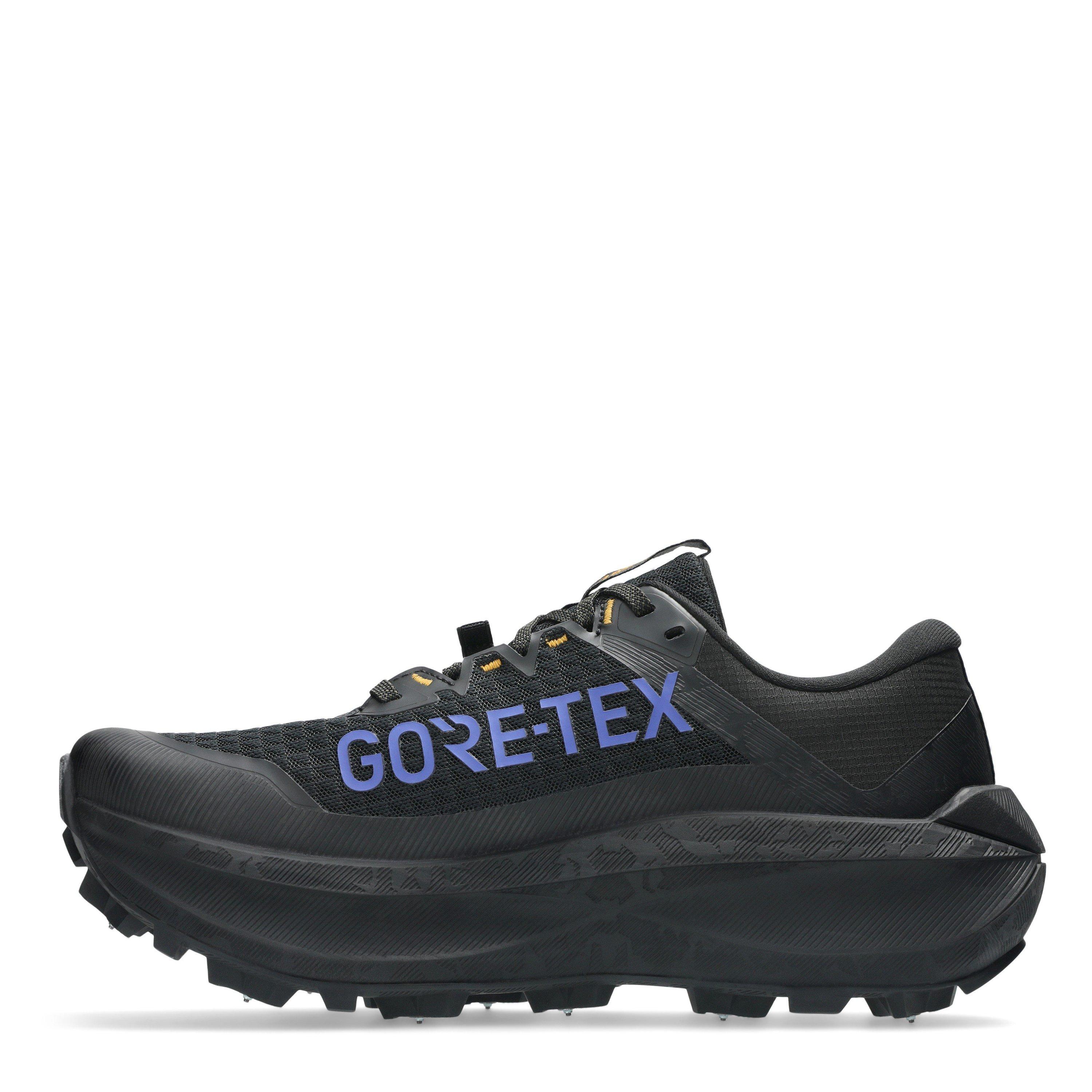 Black/Cobalt - Asics - Fujisetsu Max Gtx Trail Running Shoes Mens - 2