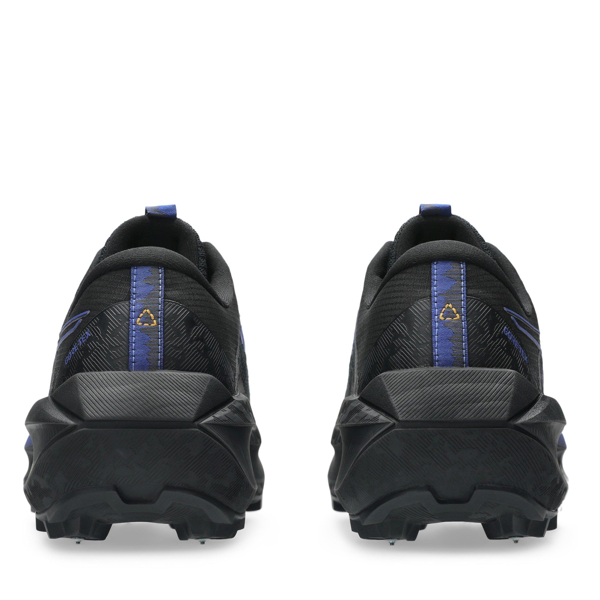 Black/Cobalt - Asics - Fujisetsu Max Gtx Trail Running Shoes Mens - 7