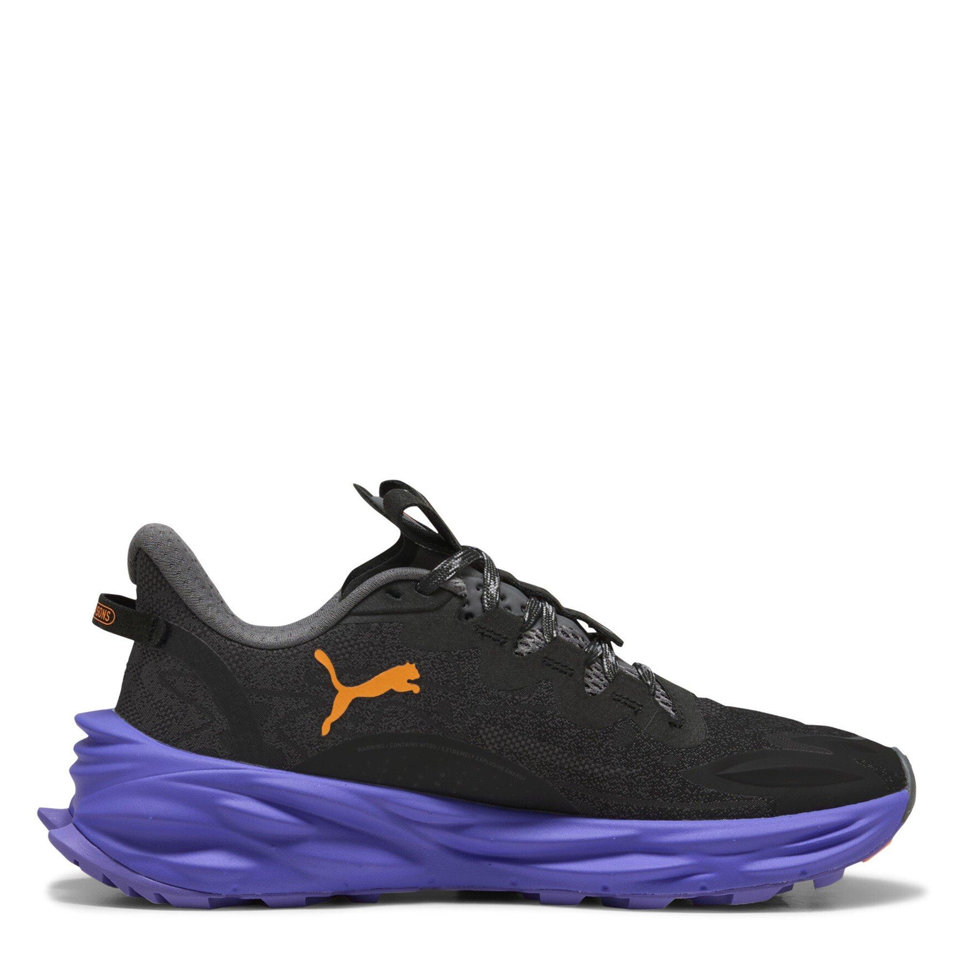 Black-Darkam - Puma - Puma Fast-Trac Nitro 3 Wns Trail Running Shoes Womens - 4