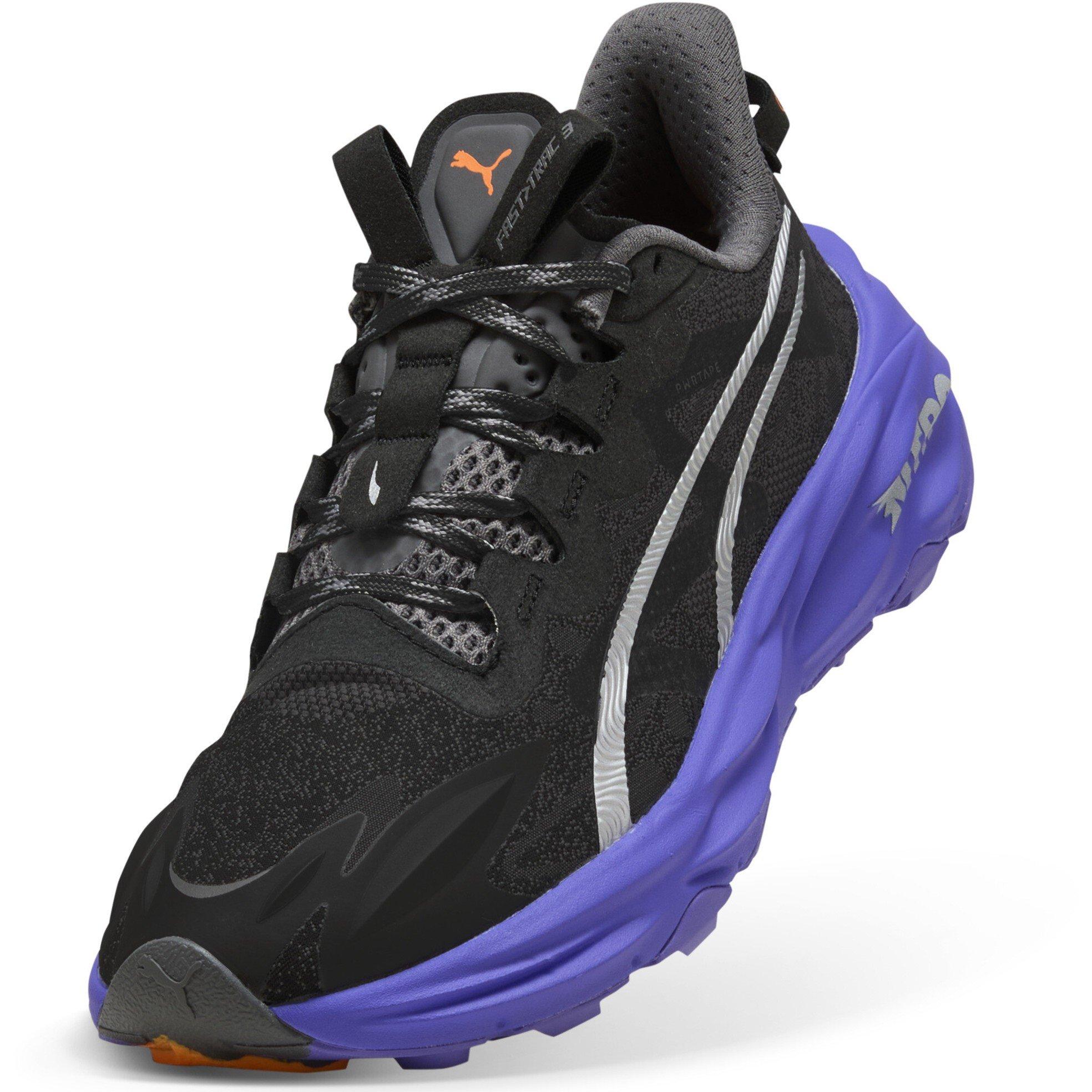 Black-Darkam - Puma - Puma Fast-Trac Nitro 3 Wns Trail Running Shoes Womens - 6