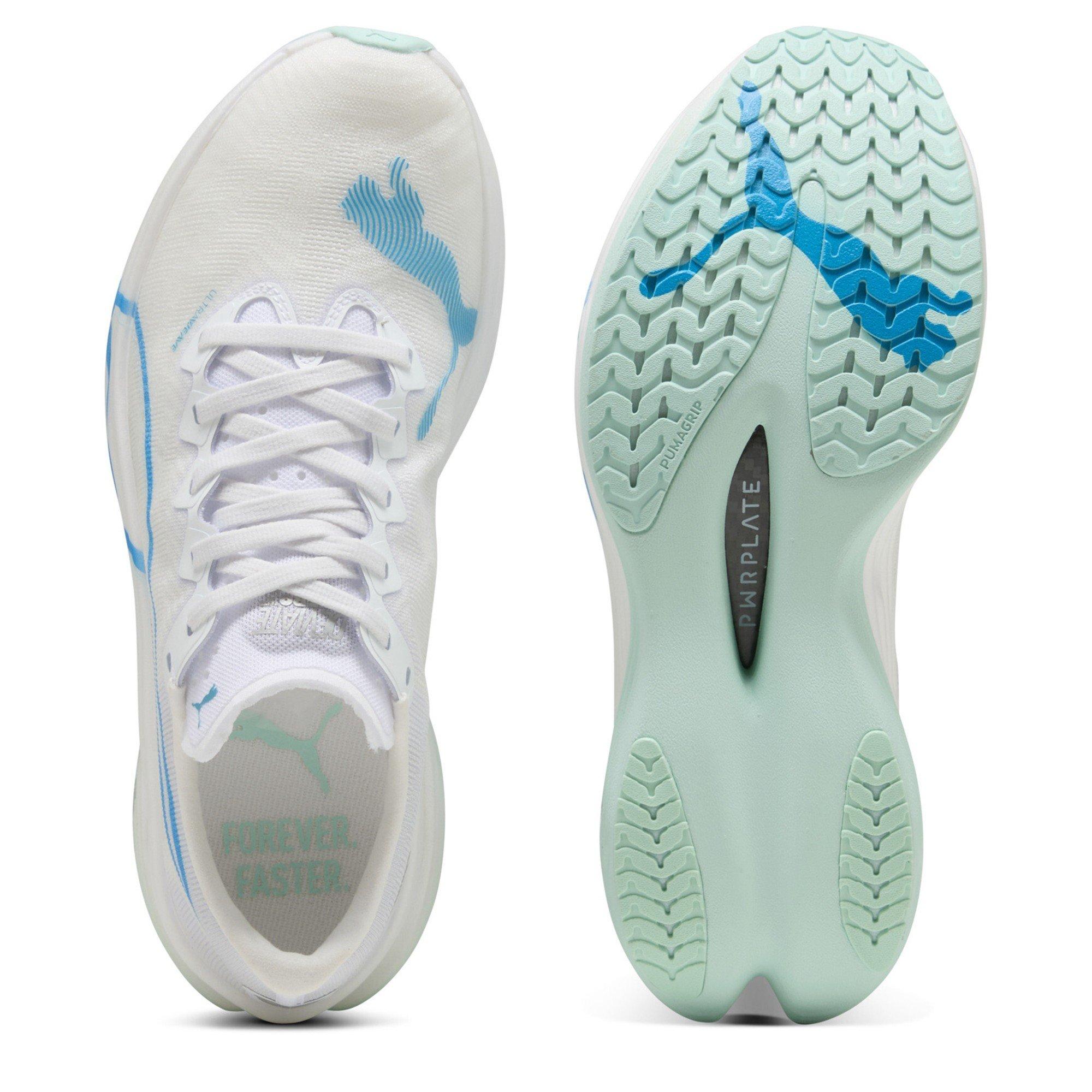 White-Speedb - Puma - Women's Deviate Nitro Elite 3 Everyday Neutral Road Running Shoes - 3