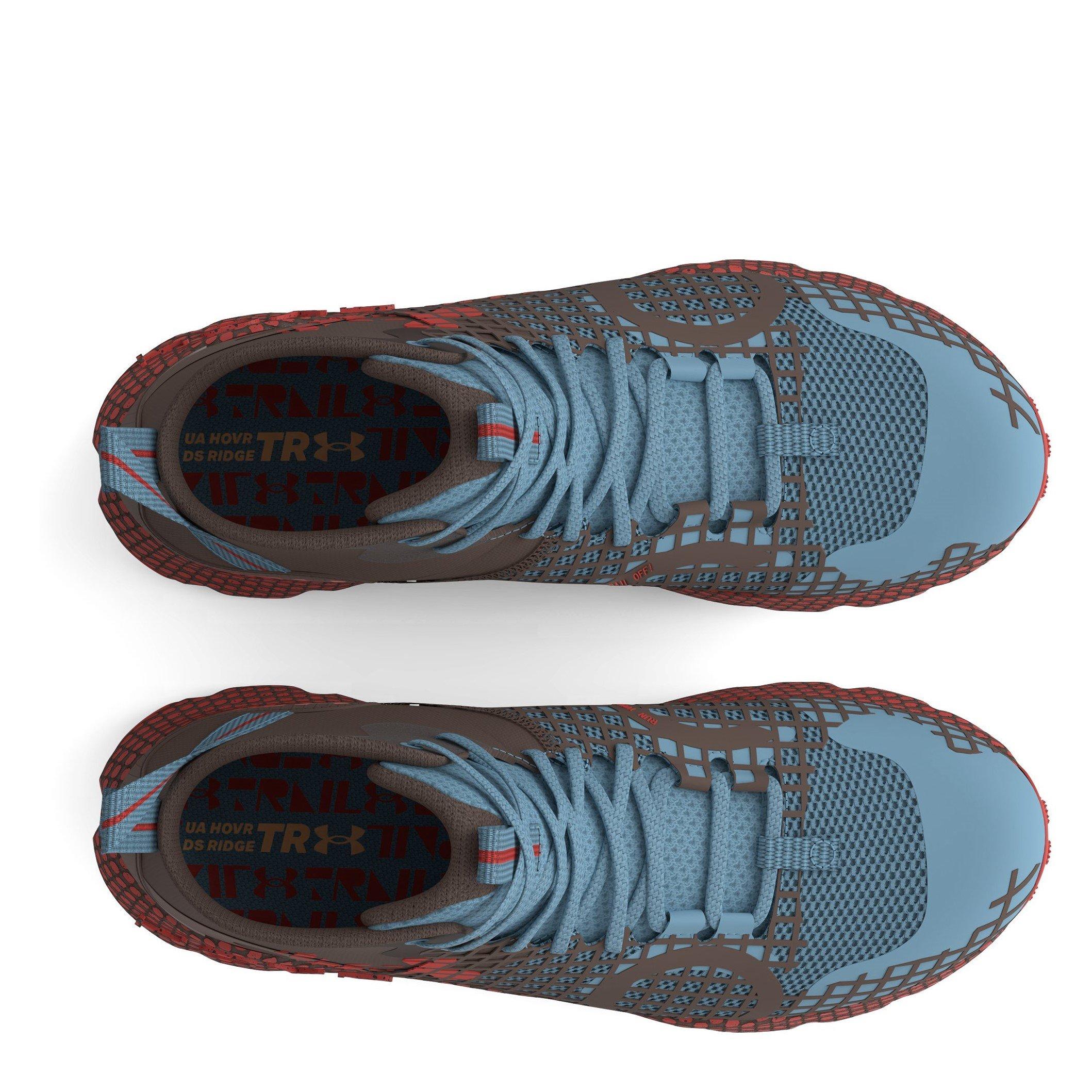 Azul - Under Armour - Men's HOVR Ridge Trek Waterproof Entry Road Running Shoes - 4