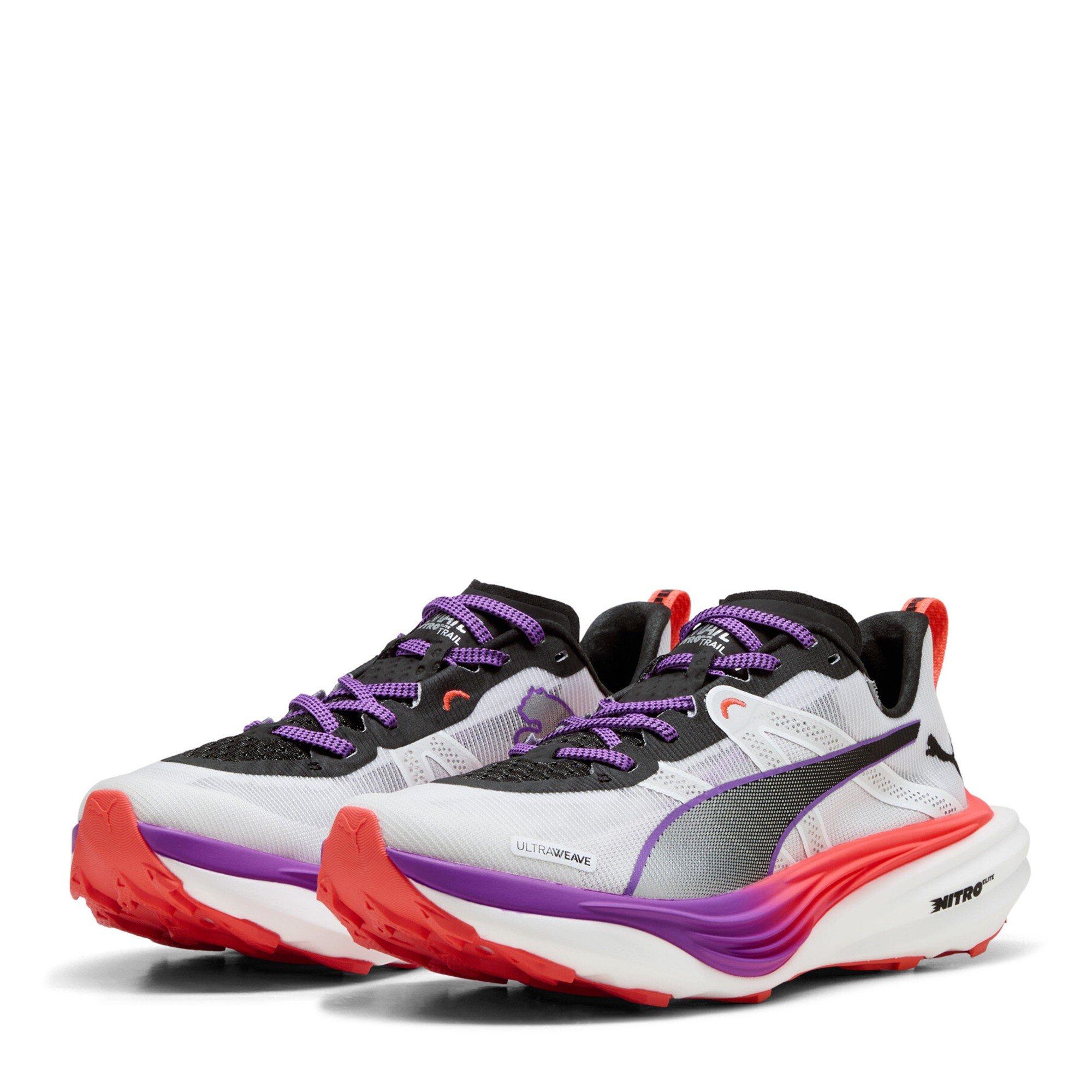 White-Glowing - Puma - Puma Deviate Nitro Elite Trail Wn Running Shoes Womens - 1
