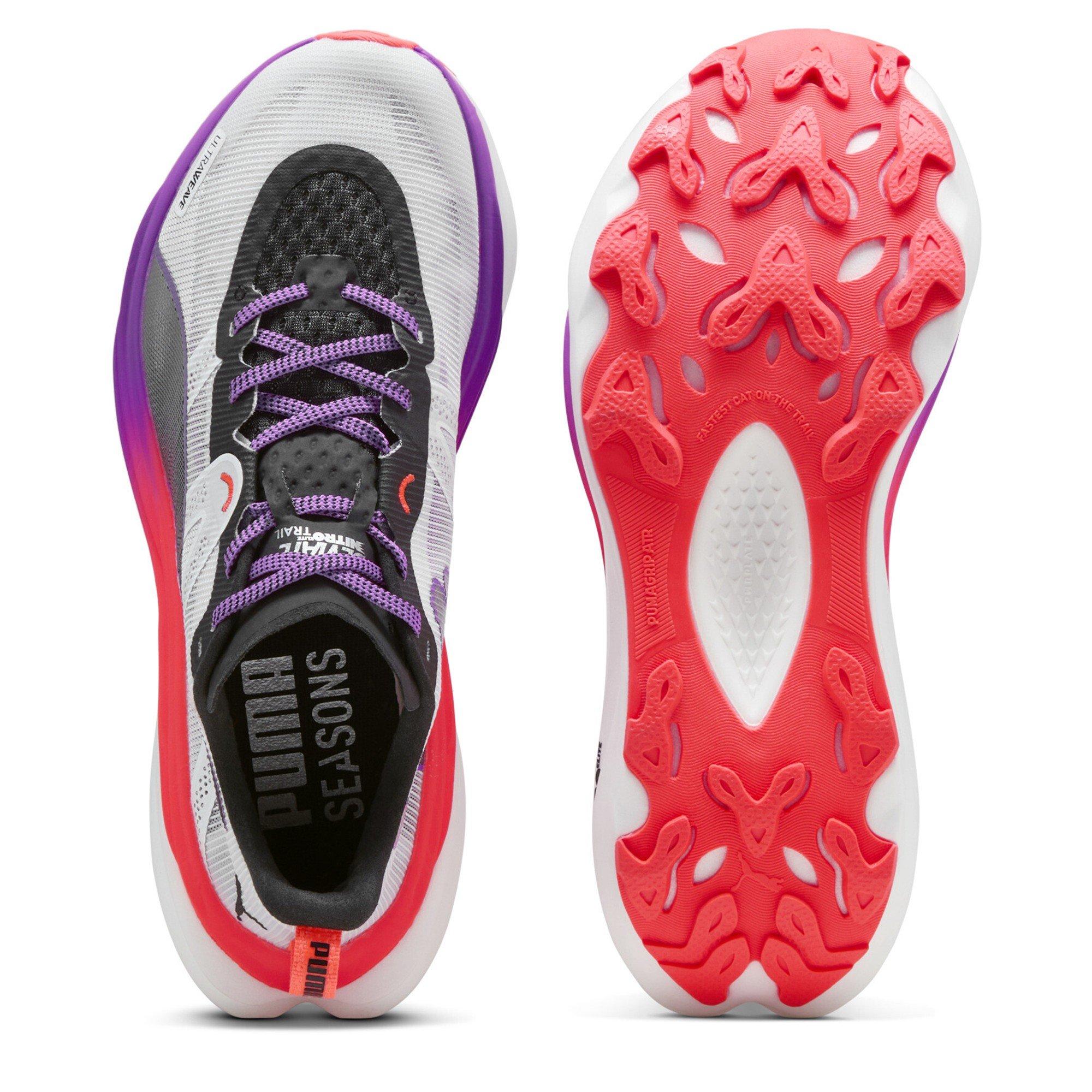 White-Glowing - Puma - Puma Deviate Nitro Elite Trail Wn Running Shoes Womens - 3