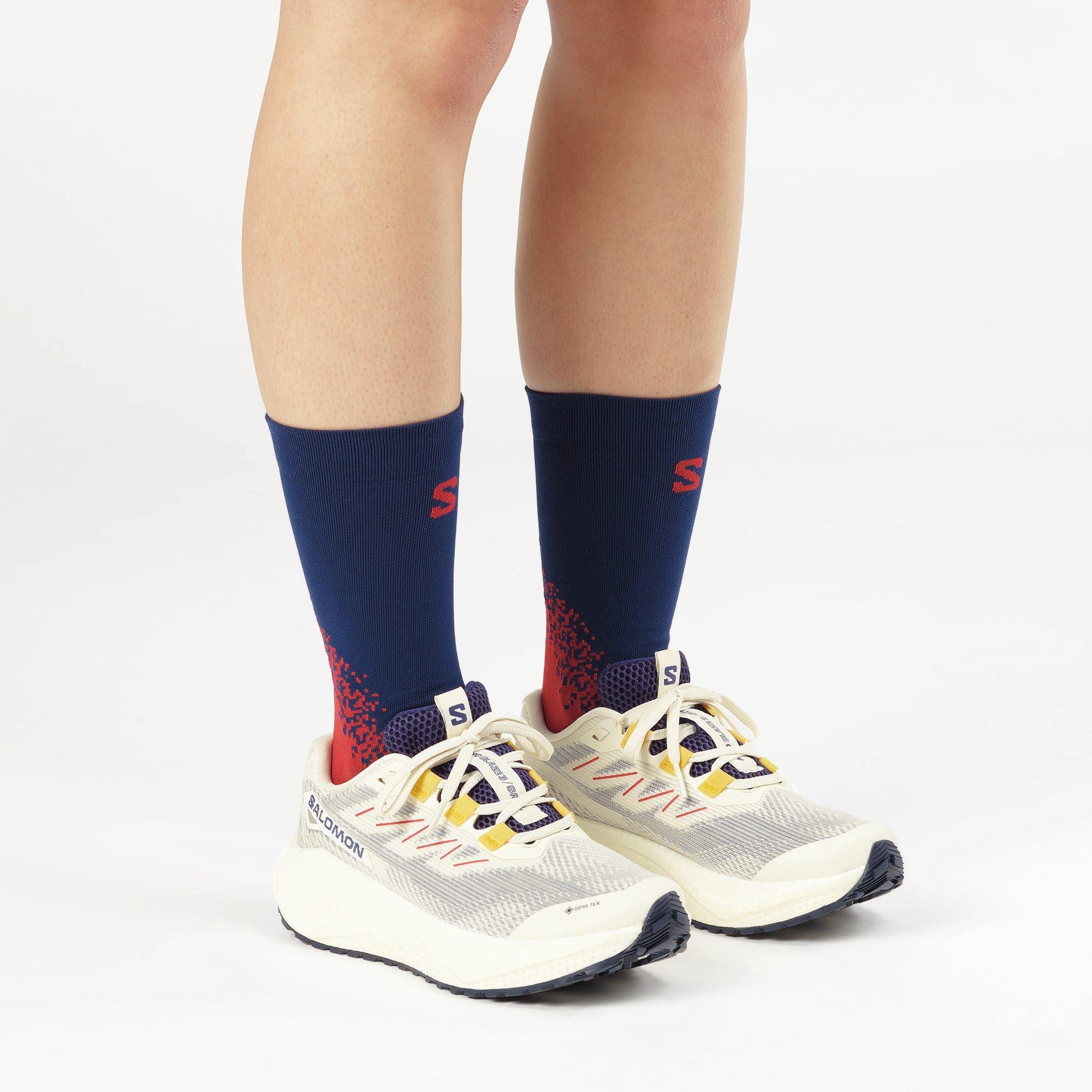 Vanilla - Salomon - Aero Blaze 3 GORE-TEX Trail Running Shoes Womens - 7