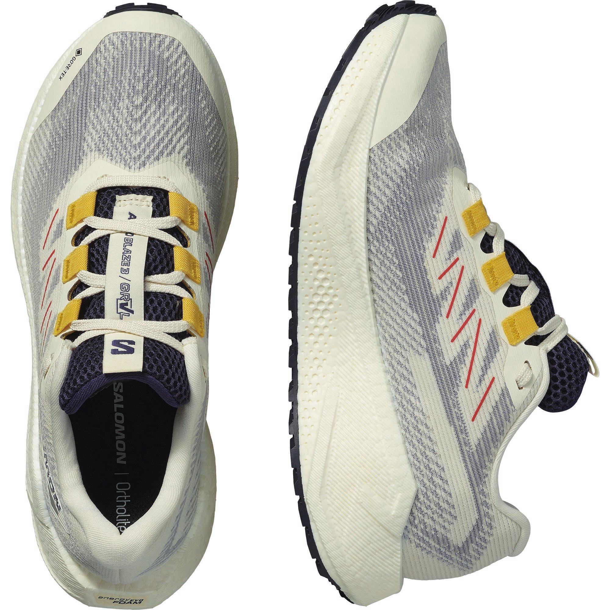 Vanilla - Salomon - Aero Blaze 3 GORE-TEX Trail Running Shoes Womens - 5