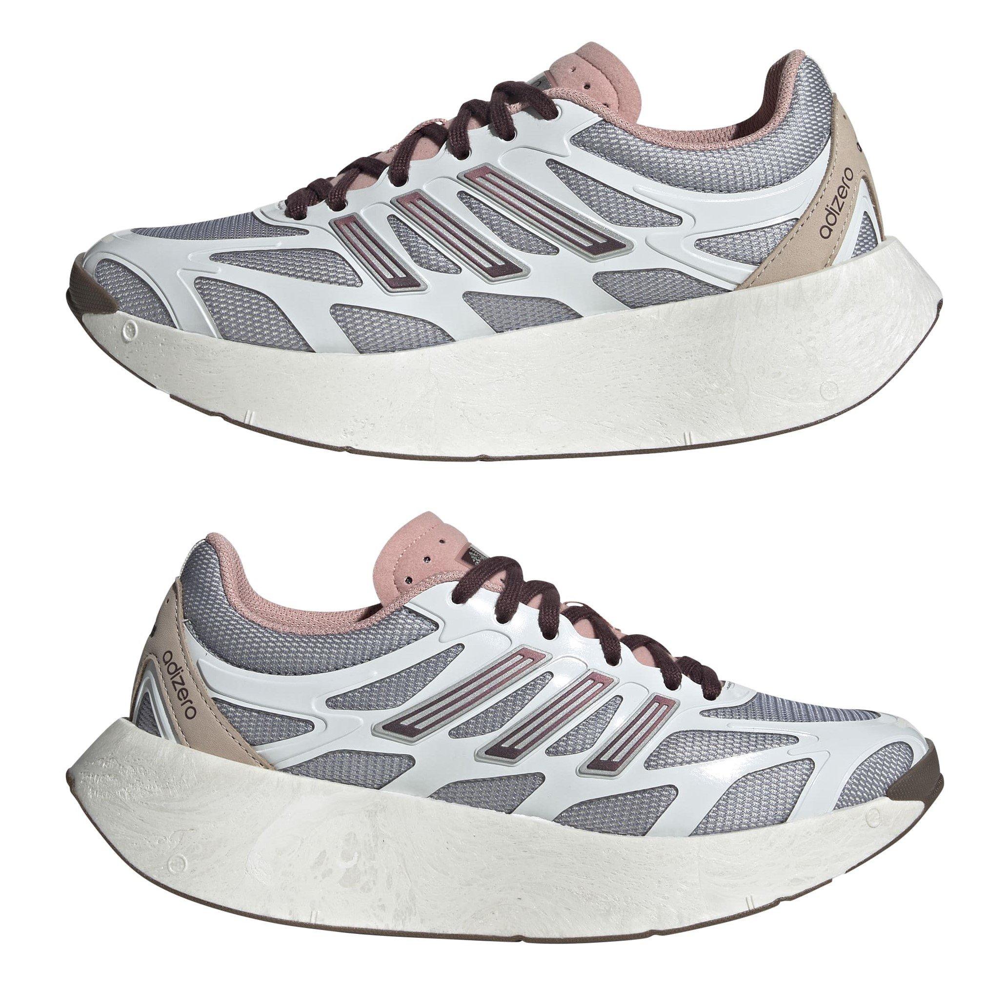 White/Mauve - adidas Originals - Women's Zero Aruku Everyday Stable Road Running Shoes - 9
