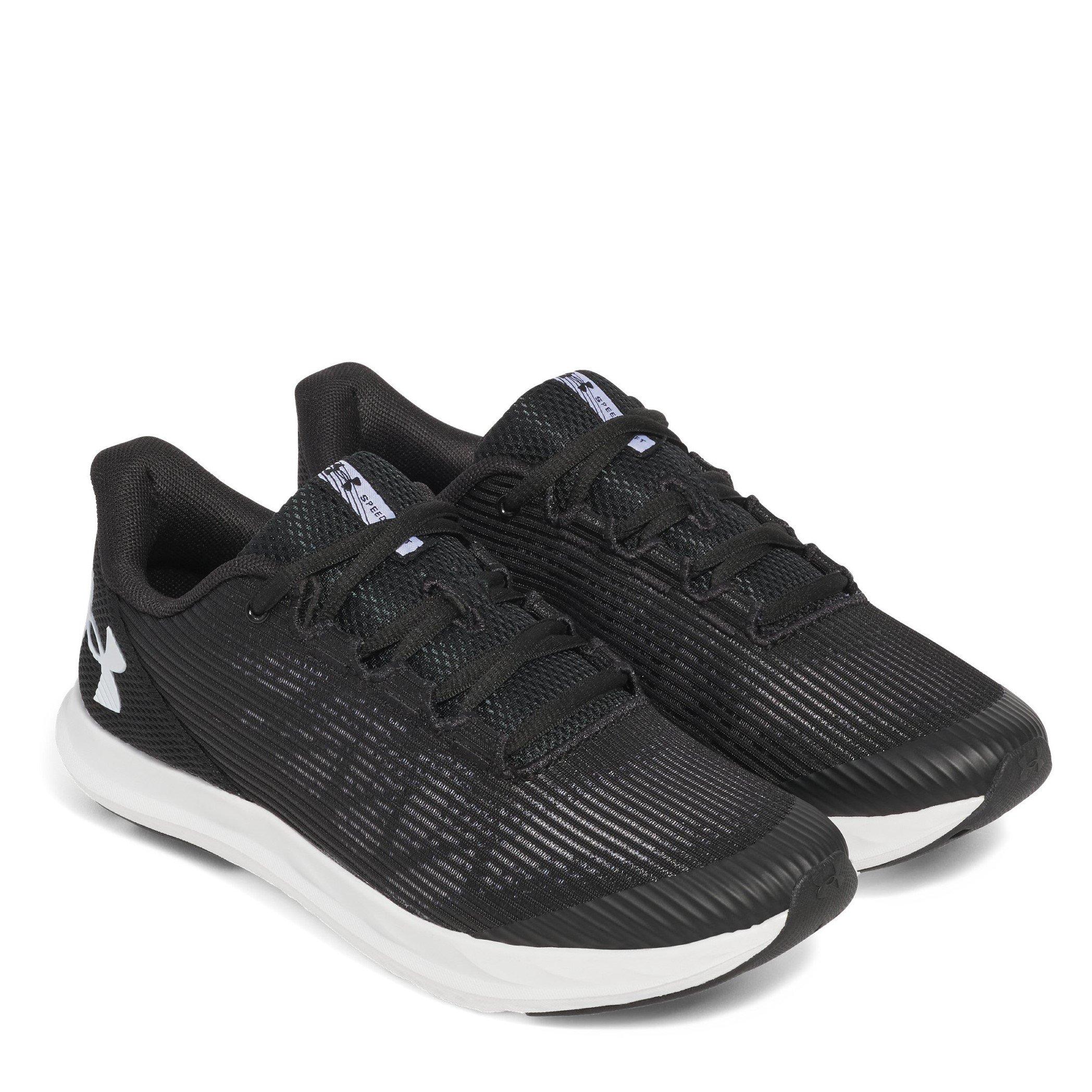 Preto - Under Armour - Kids' Speed Swift Road Running Shoes - 5