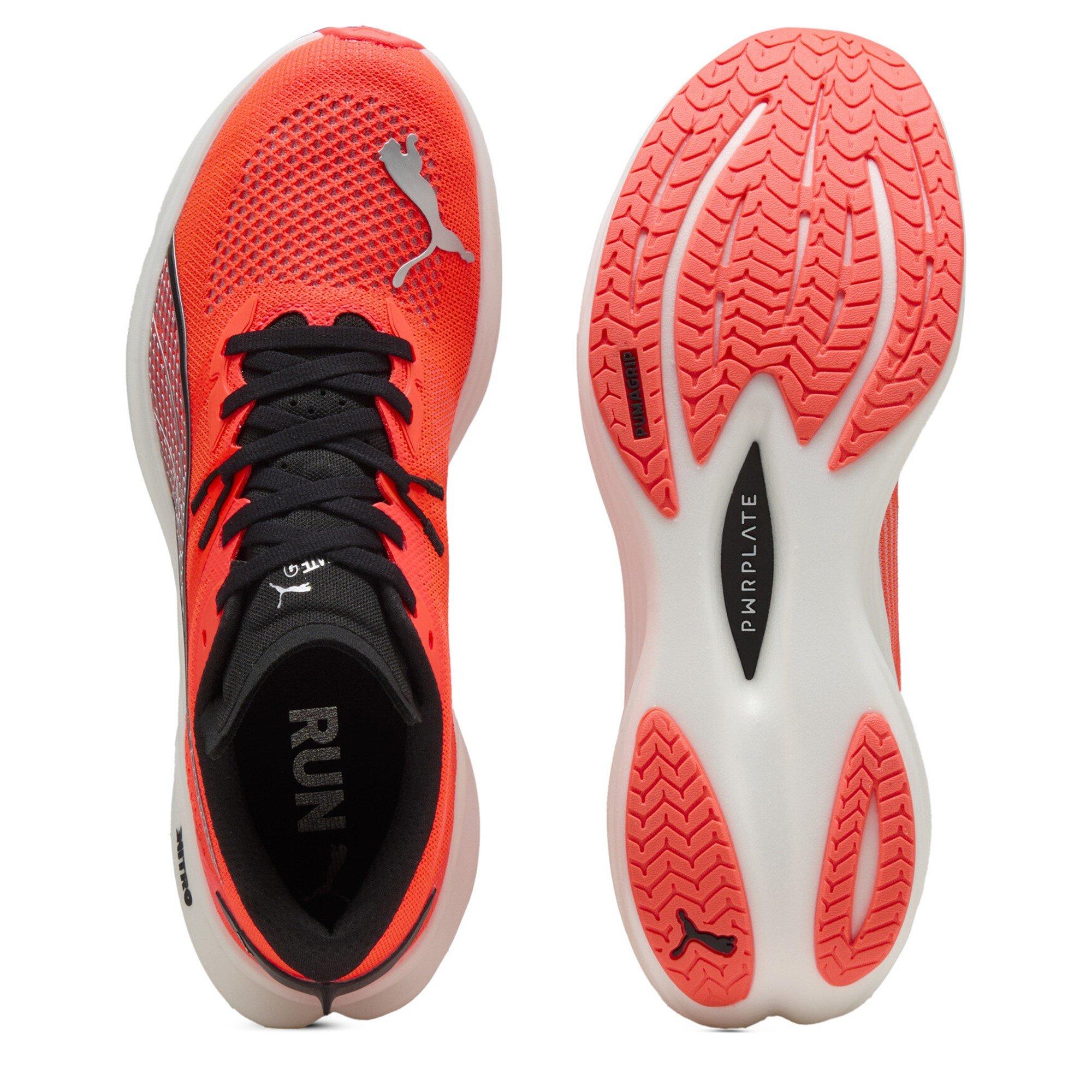 Red/Black - Puma - Deviate NITRO 3 Mens Running Shoes - 3