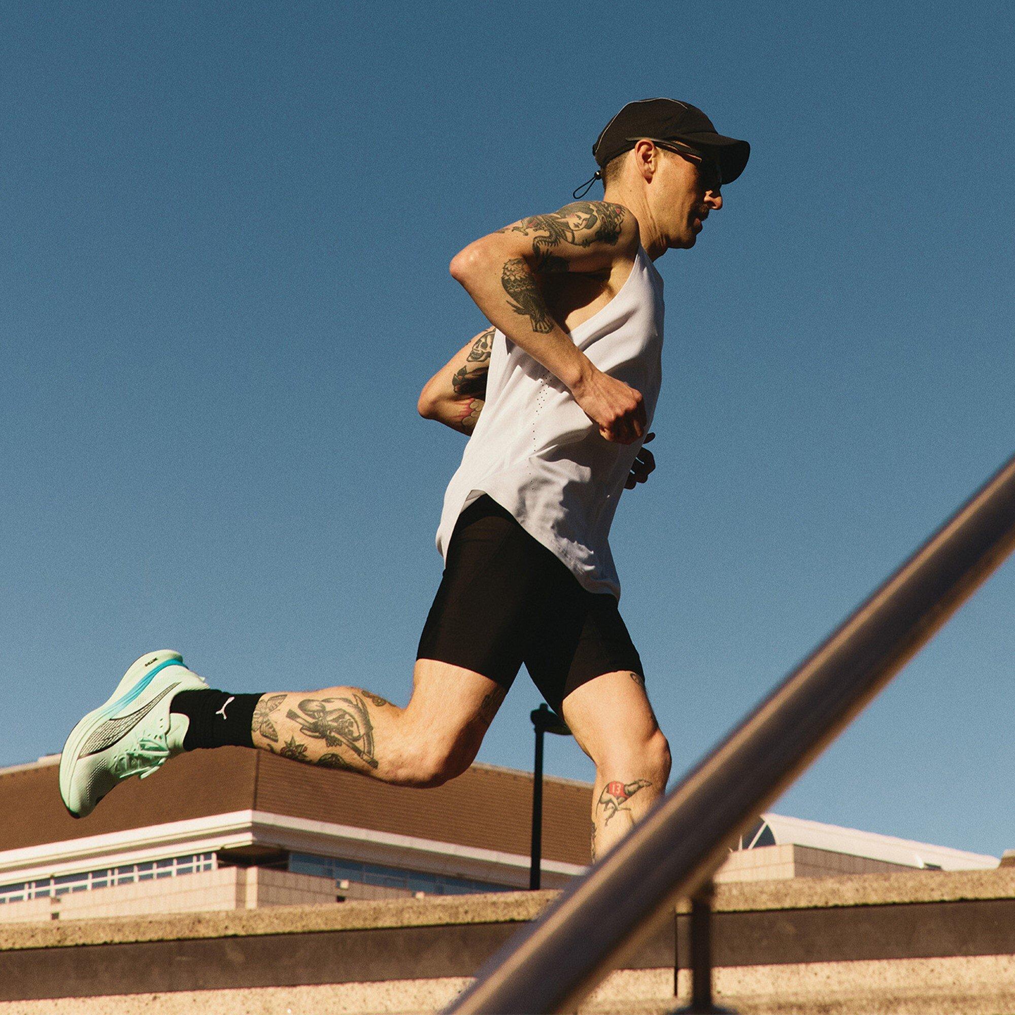 Mint Melt - Puma - Deviate NITRO 3 Mens Running Shoes - 7