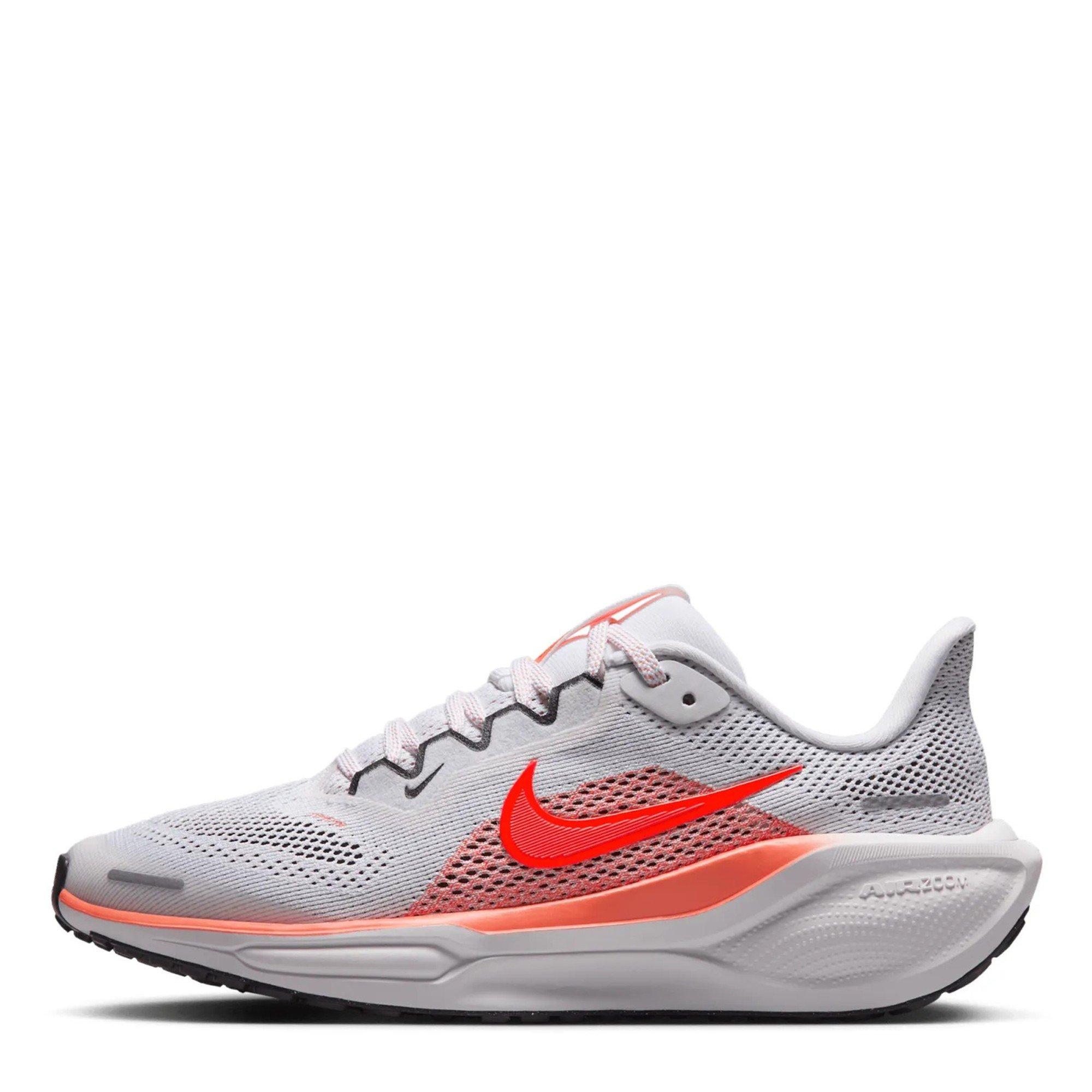 Hvid/Rød - Nike - Pegasus 41 Junior Running Shoes - 2