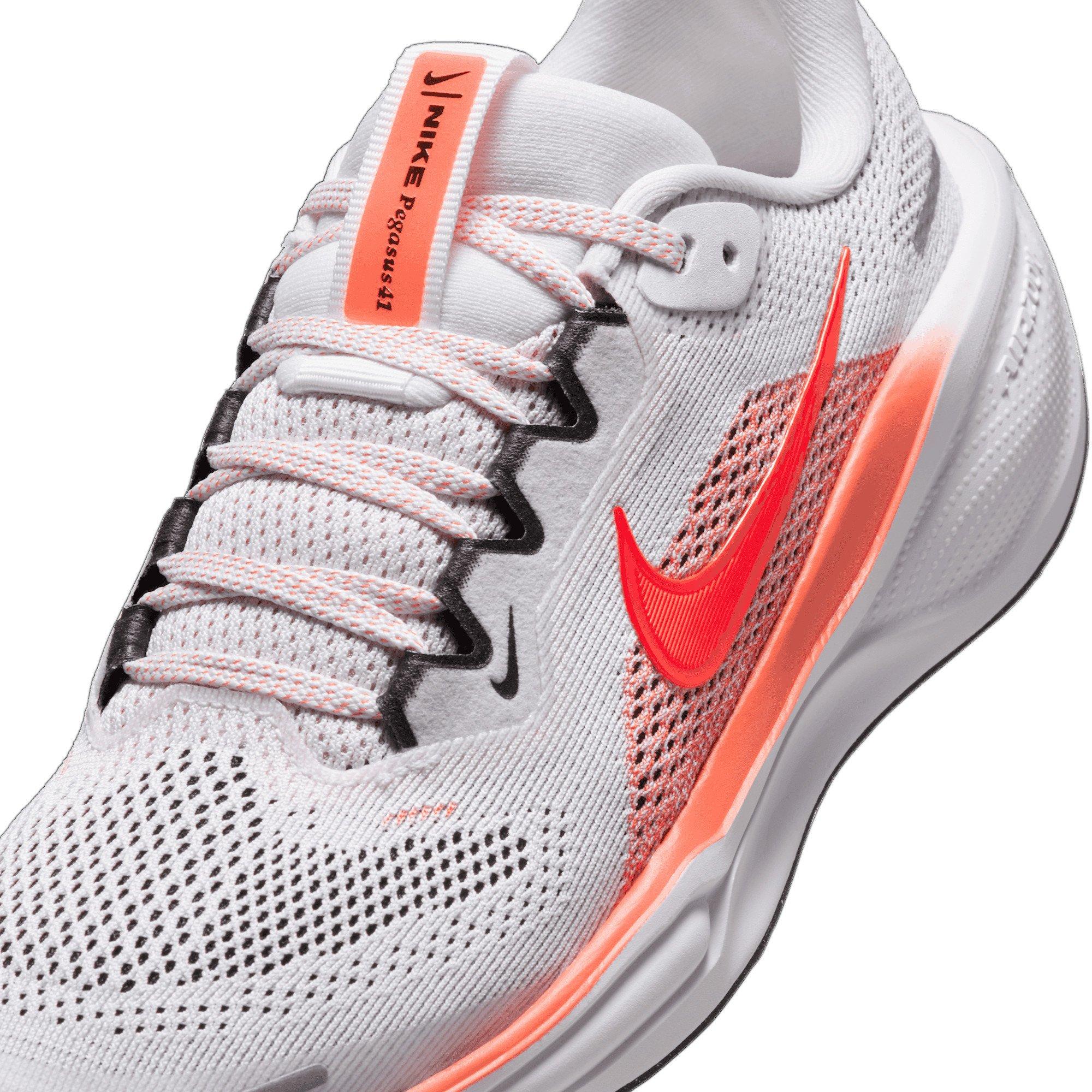 Hvid/Rød - Nike - Pegasus 41 Junior Running Shoes - 7