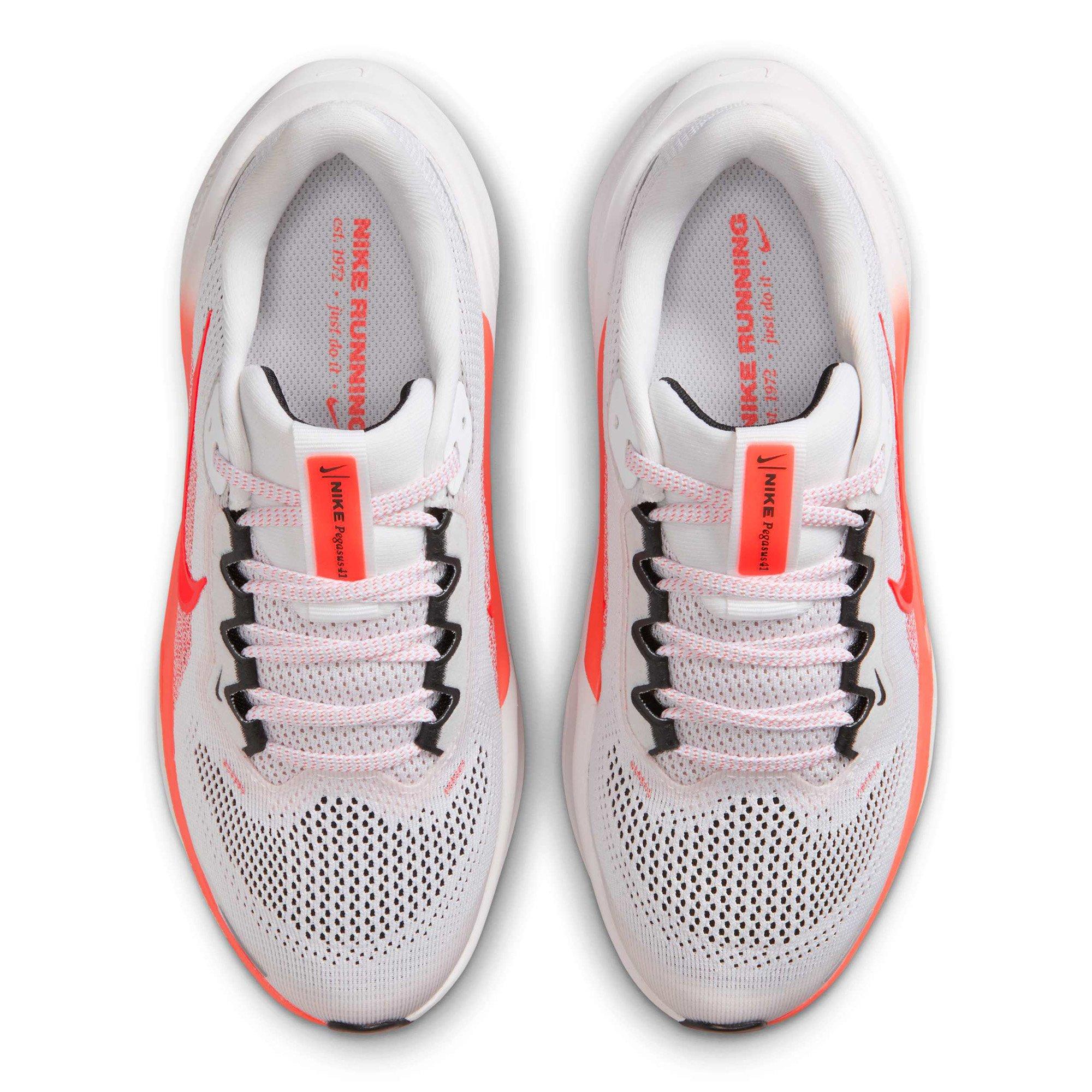 White/Red - Nike - Pegasus 41 Junior Running Shoes - 5