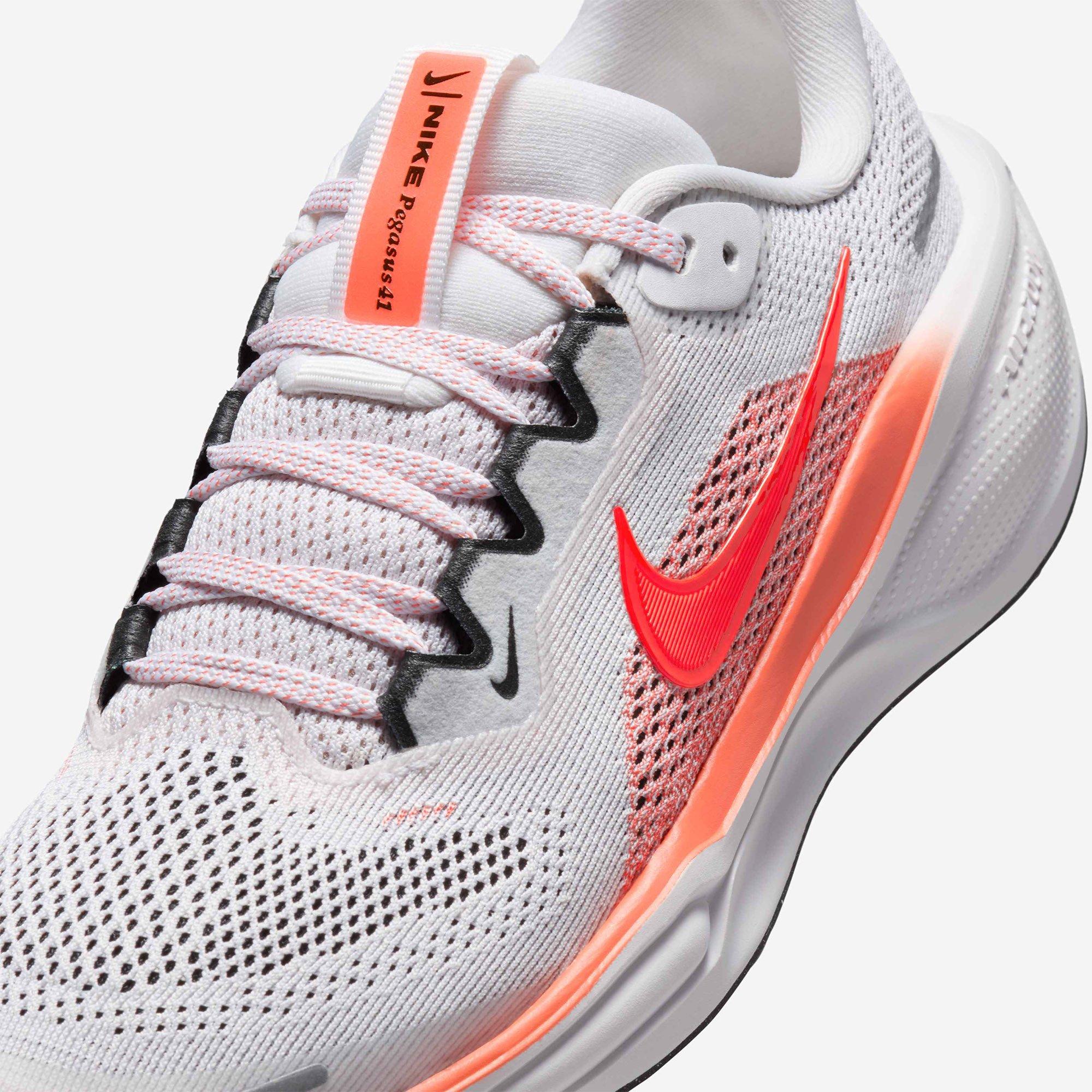 White/Red - Nike - Pegasus 41 Junior Running Shoes - 7
