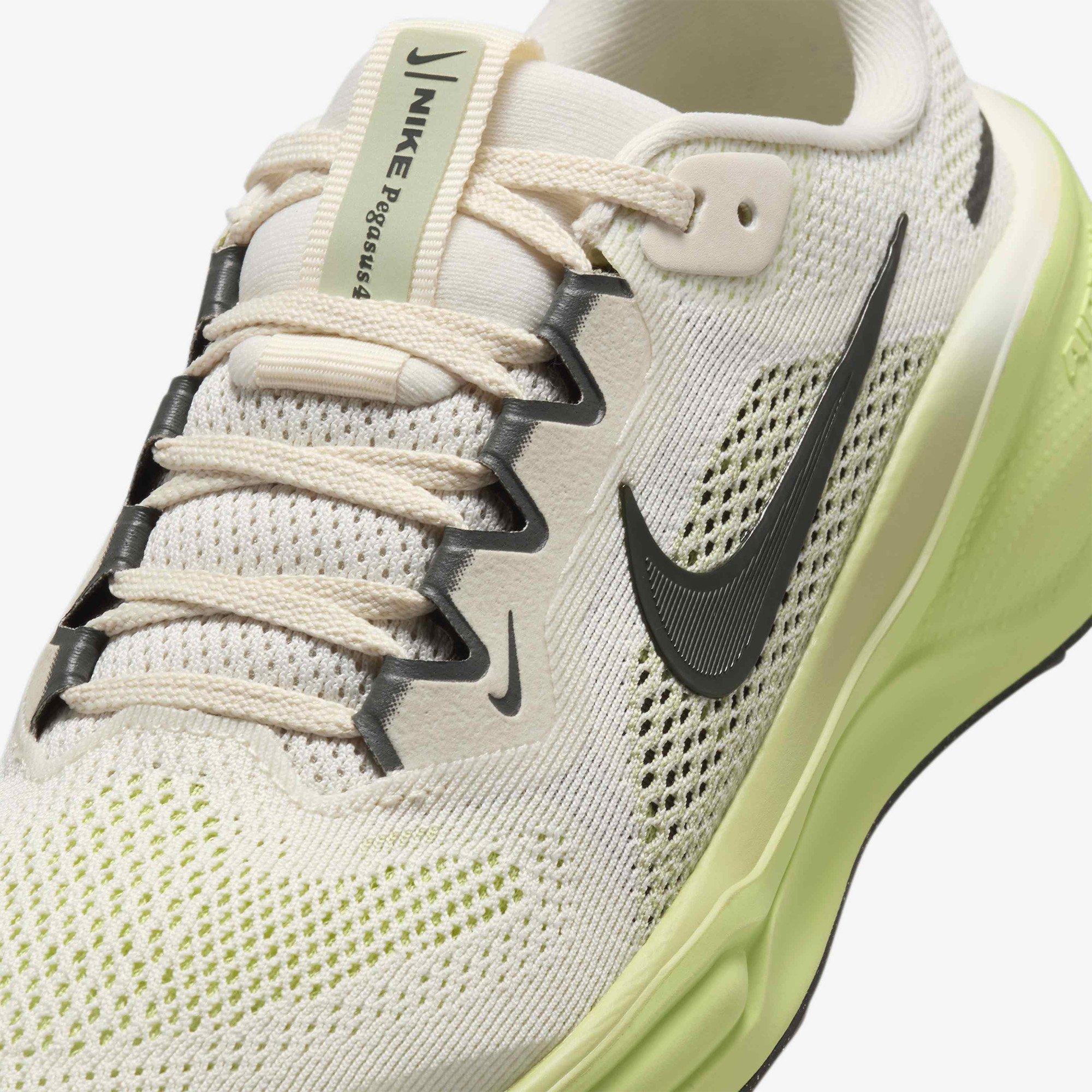 Ivory/Lime - Nike - Pegasus 41 Junior Running Shoes - 7