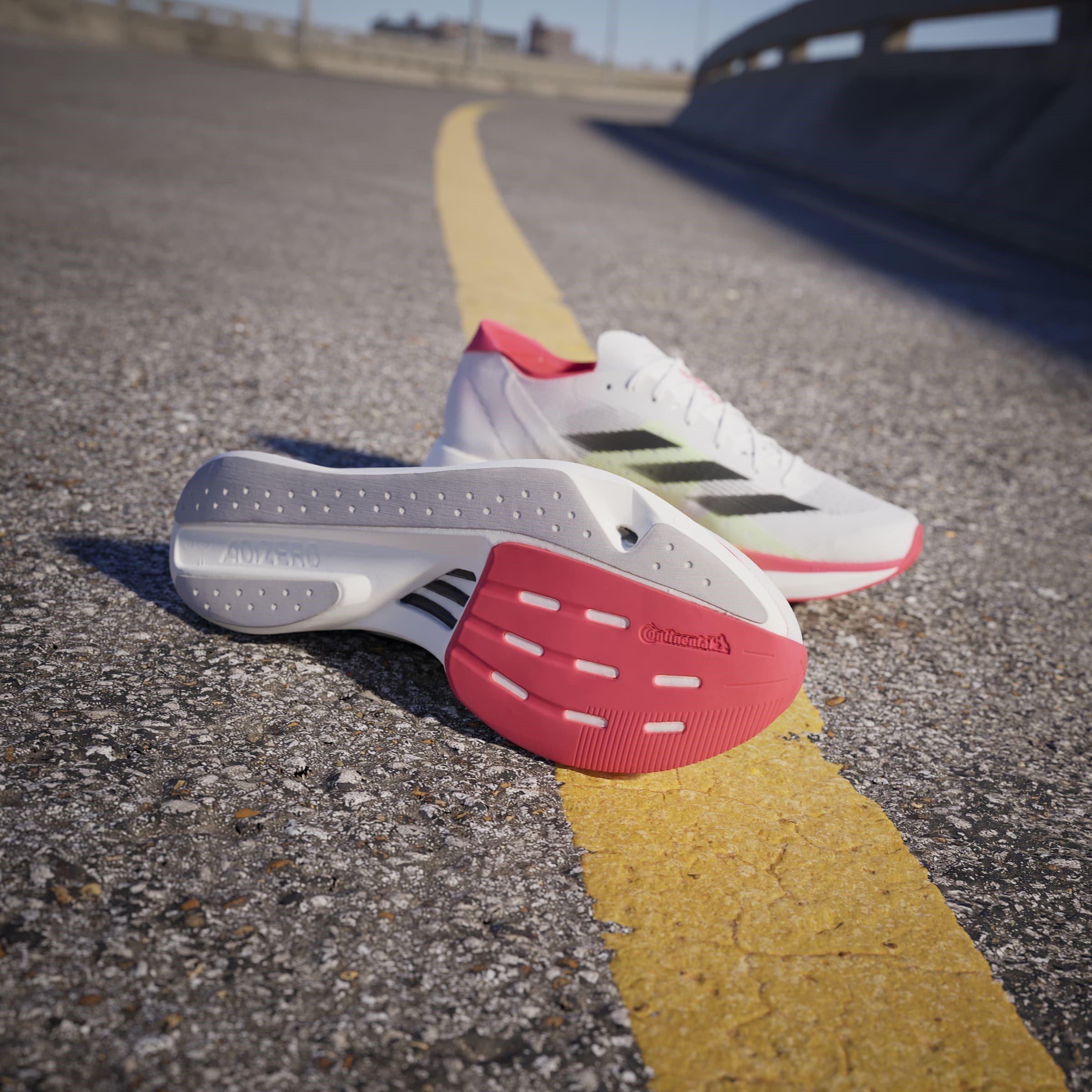 FTWWHT/CBLACK/L - adidas - Adizero Takumi Sen 10 Road Running Shoes Mens - 12