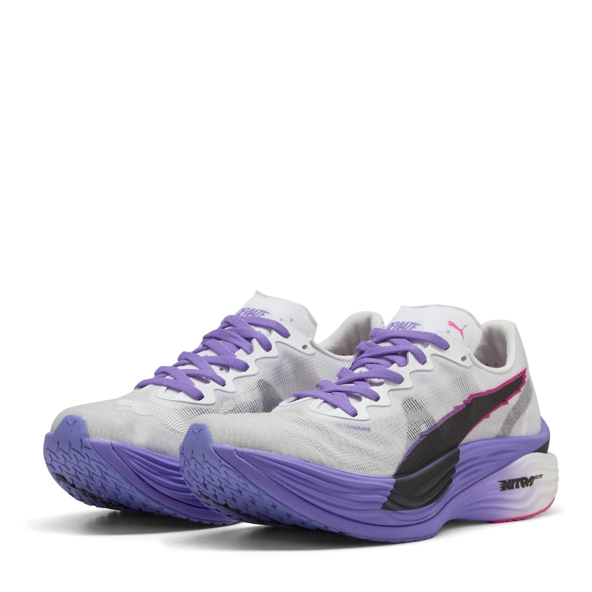 White/Purple - Puma - Women's Deviate Nitro Elite 3 Digitokyo Running Shoes - 1