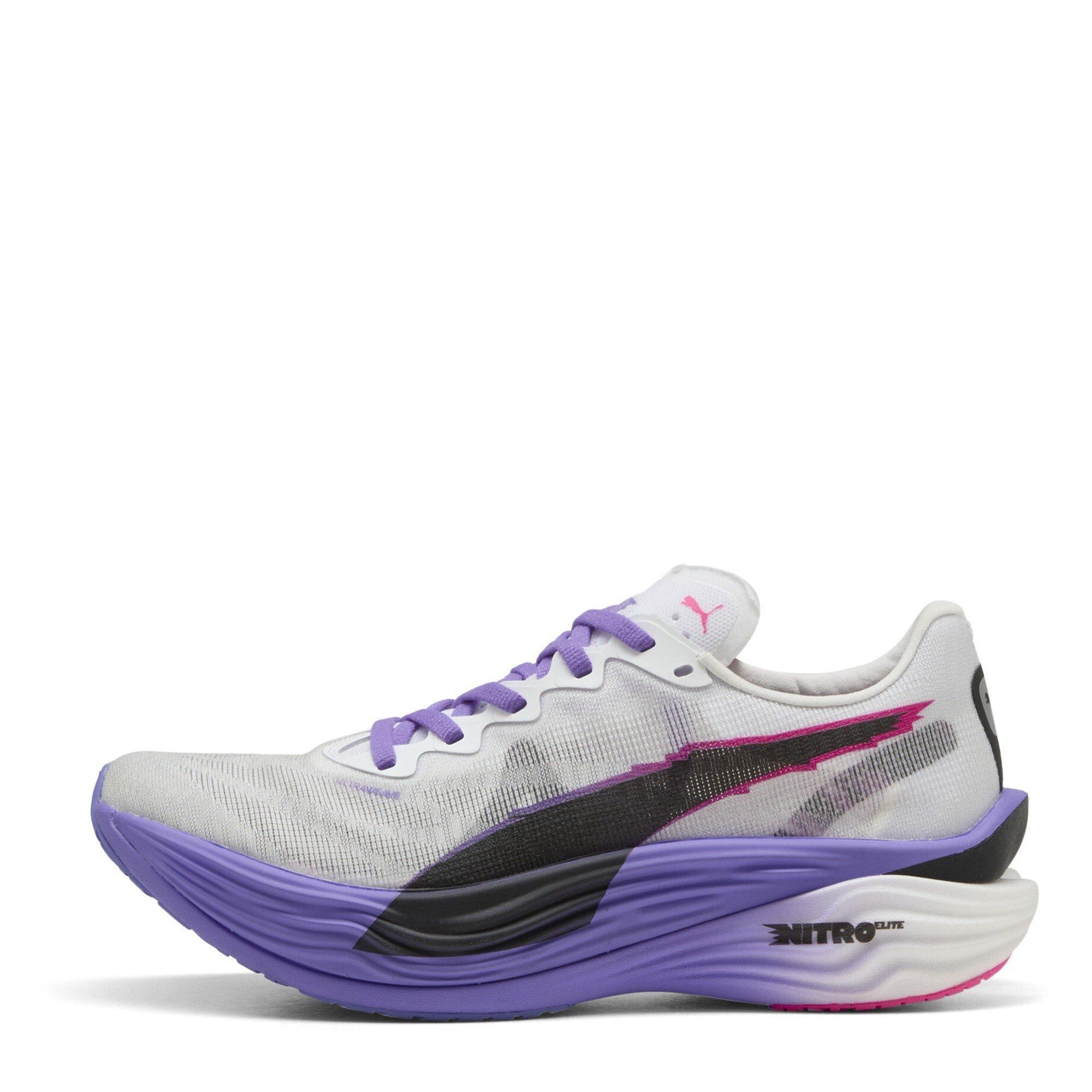 White/Purple - Puma - Women's Deviate Nitro Elite 3 Digitokyo Running Shoes - 2