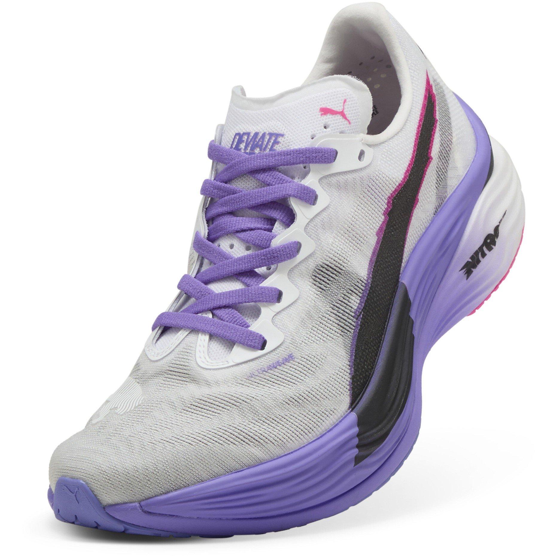 White/Purple - Puma - Women's Deviate Nitro Elite 3 Digitokyo Running Shoes - 6