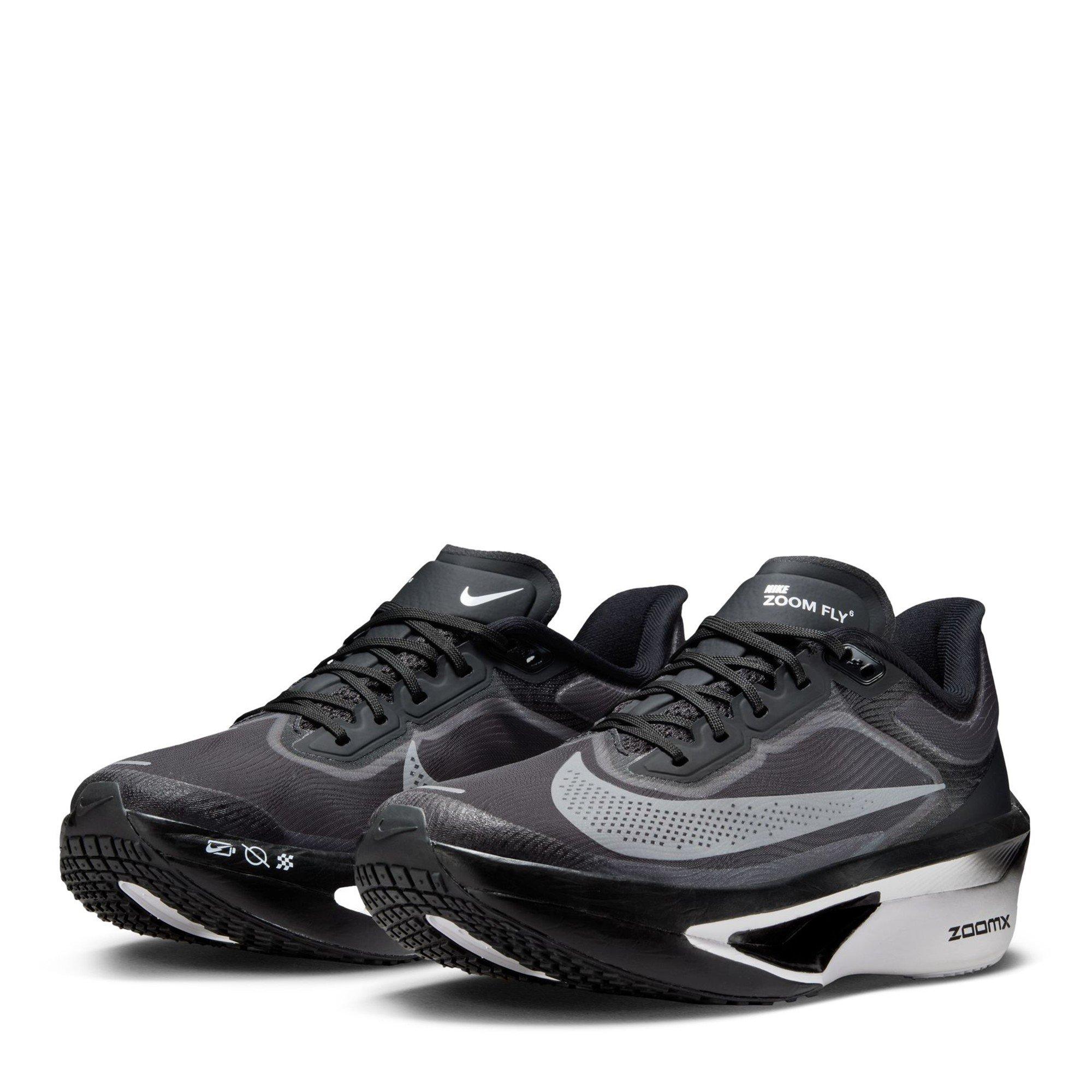 Black/White - Nike - Zoom Fly 6 Premium Womens Running Shoes - 4