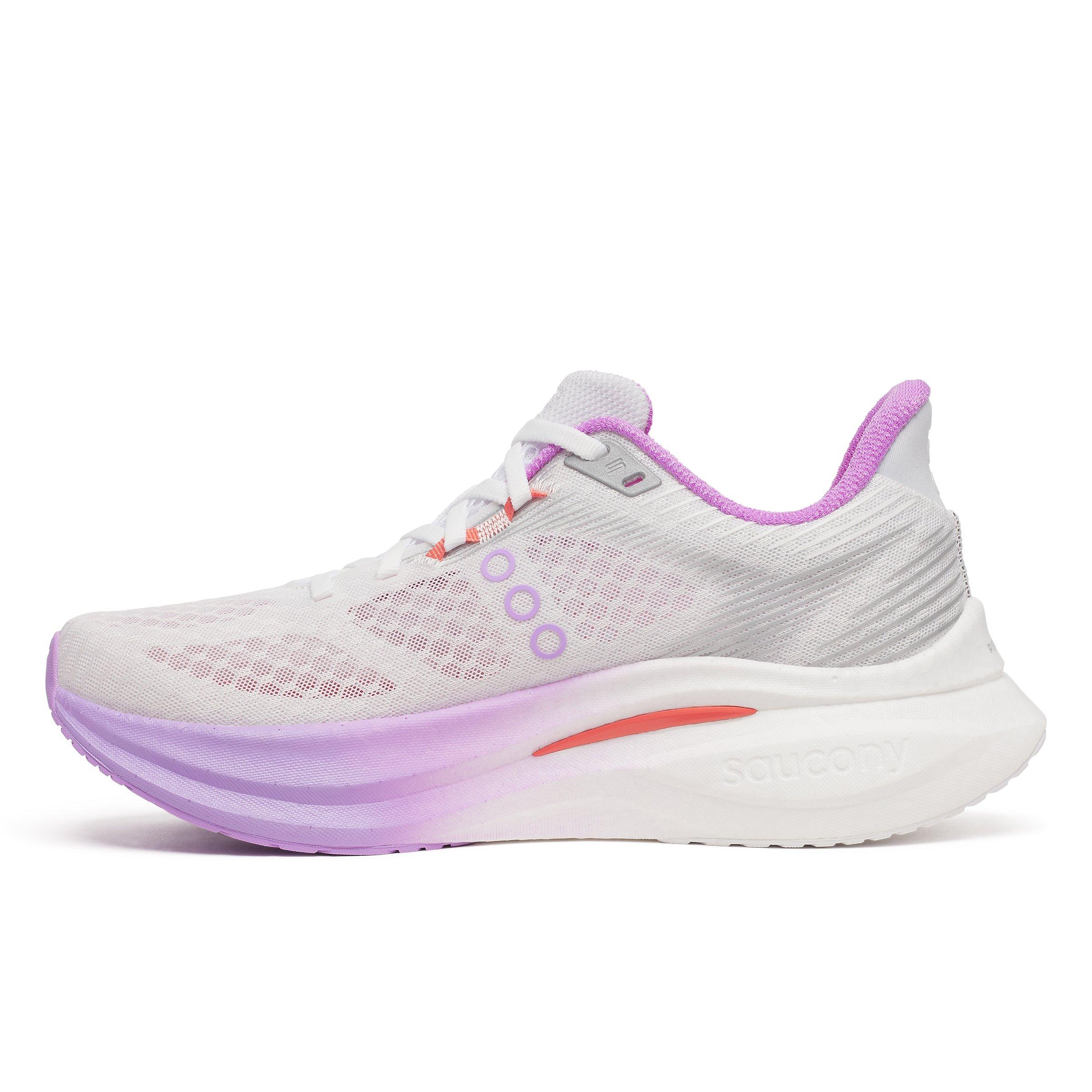 White/Crocus - Saucony - Endorphin Speed 5 Shoes Womens - 3
