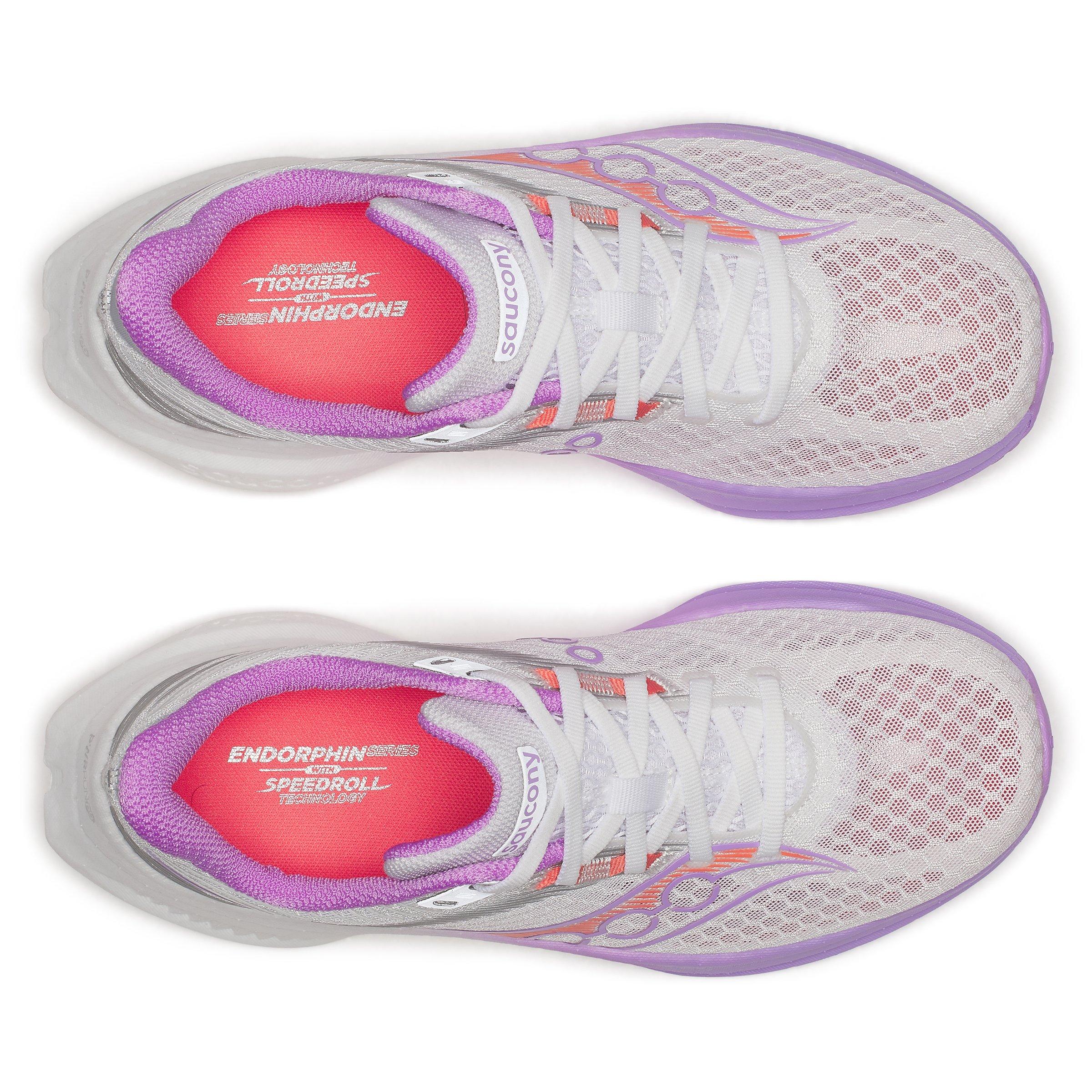 White/Crocus - Saucony - Endorphin Speed 5 Shoes Womens - 5