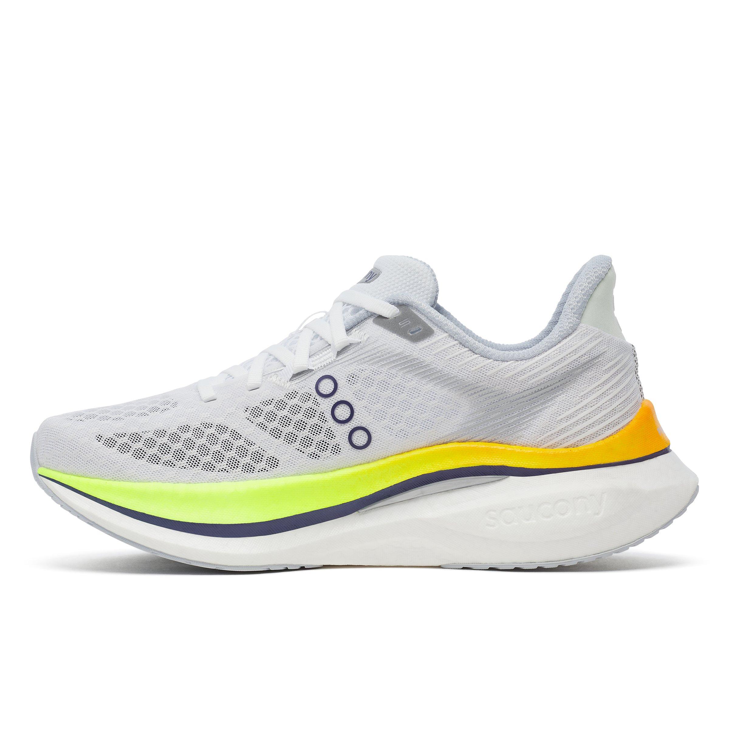 White/Citron - Saucony - Endorphin Speed 5 (Womens) - 3