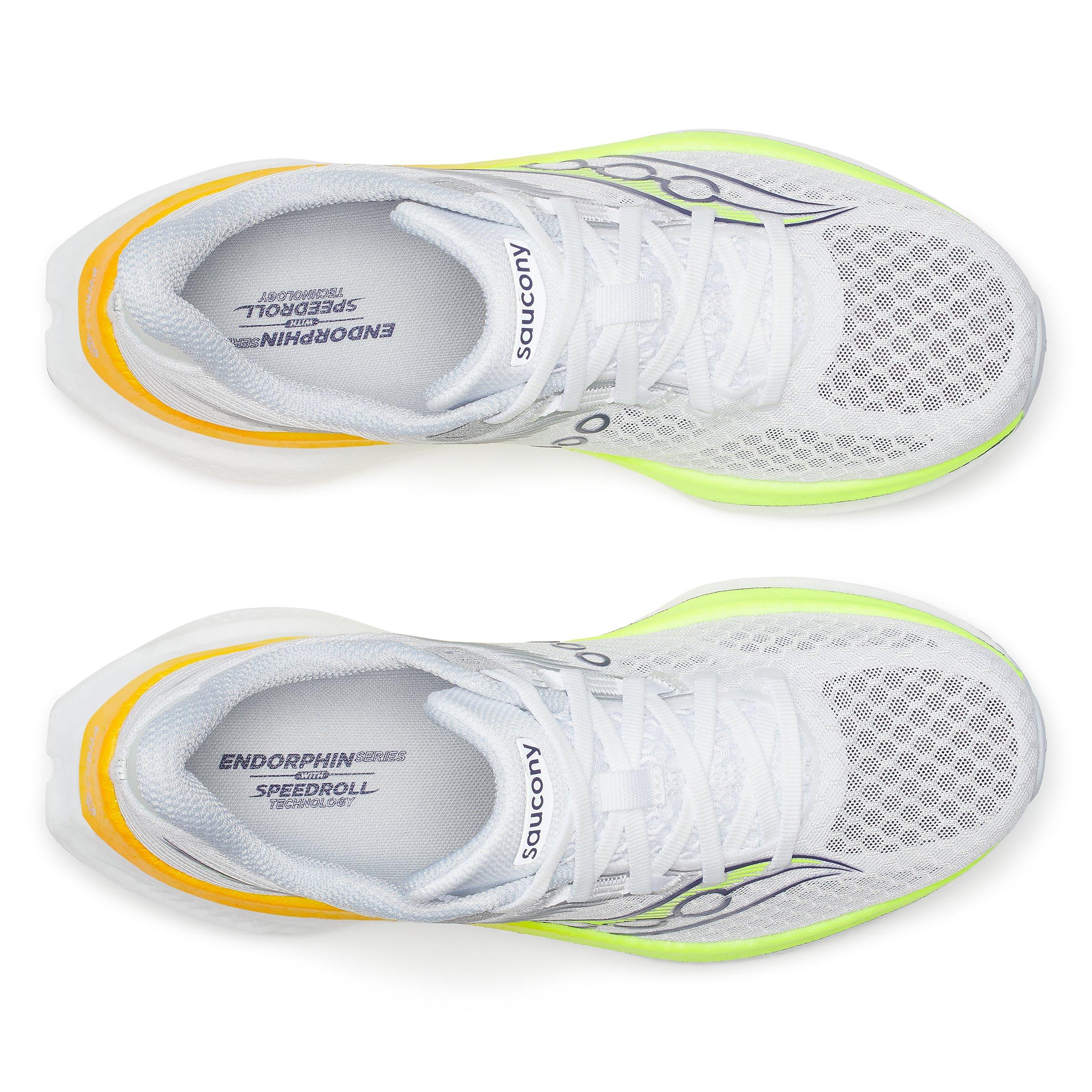 White/Citron - Saucony - Endorphin Speed 5 (Womens) - 5