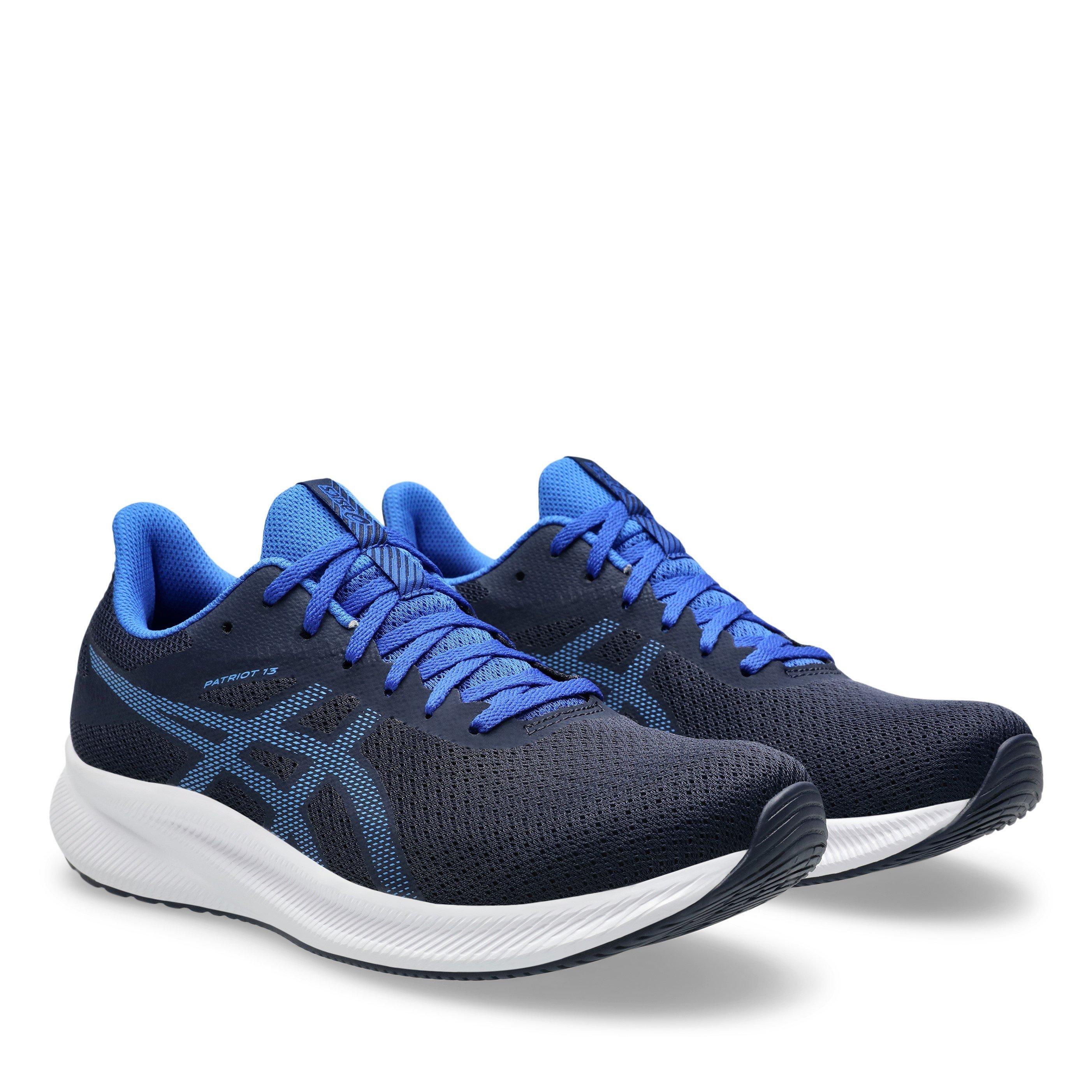 MIDNIGHT/BLUE - Asics - Patriot 13 Mens Running Shoes - 4