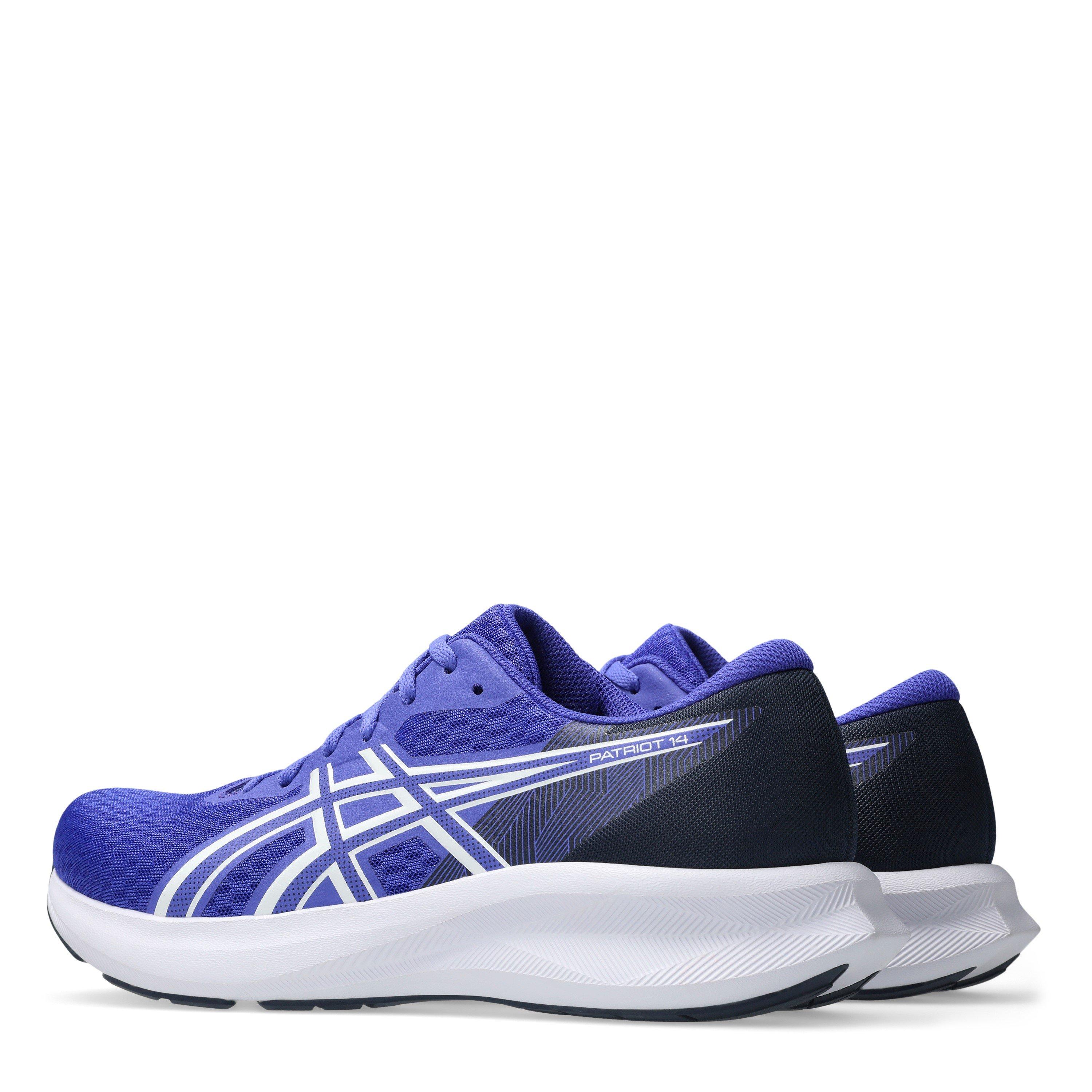 BURST/WHITE - Asics - Patriot 13 Mens Running Shoes - 5