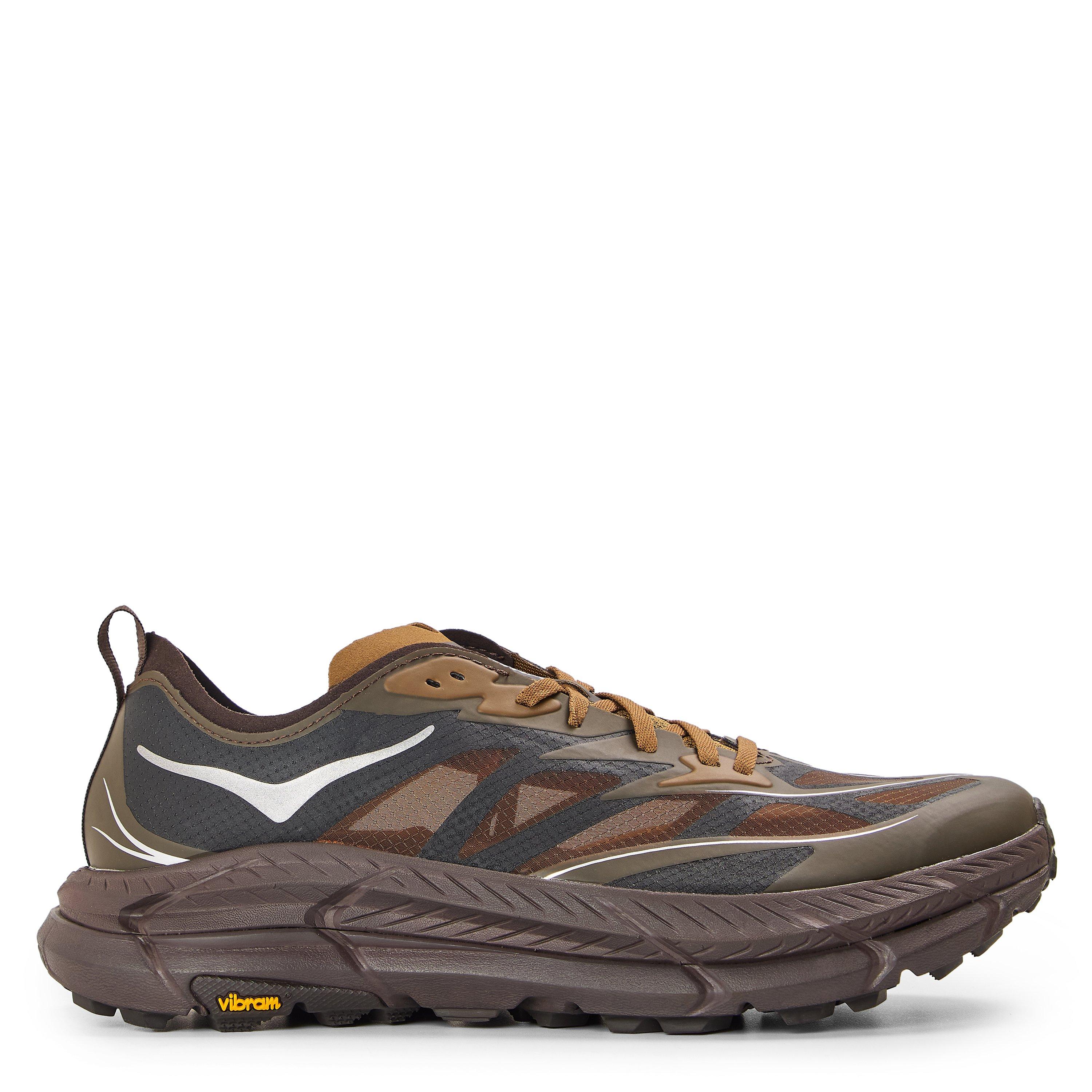 Tree Bark/Iron - Hoka - Men's Mafate Speed Trail Running Shoes - 1