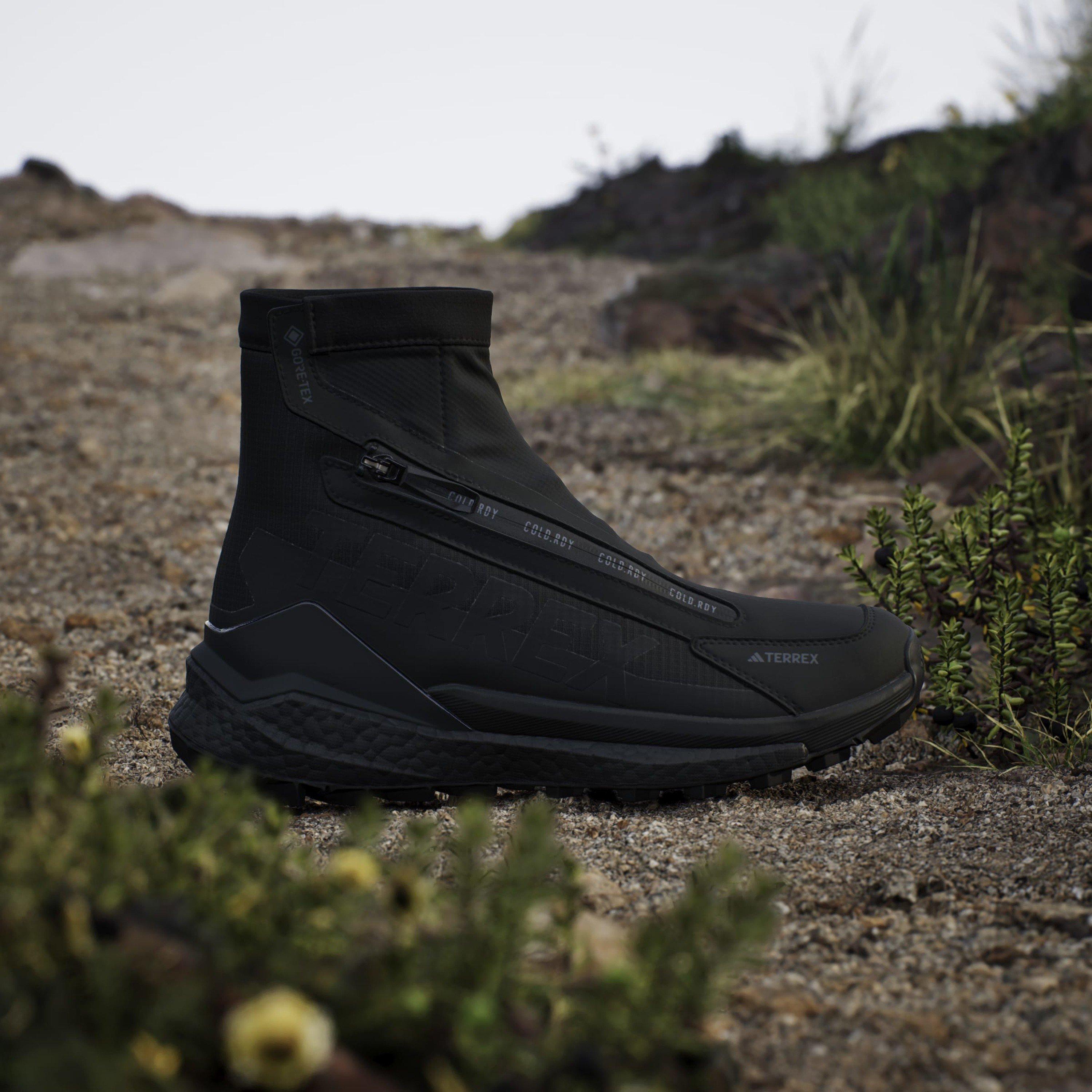 Core Black - adidas - Terrex Free Hiker 2 C.Rdy W Trail Running Shoes Womens - 11