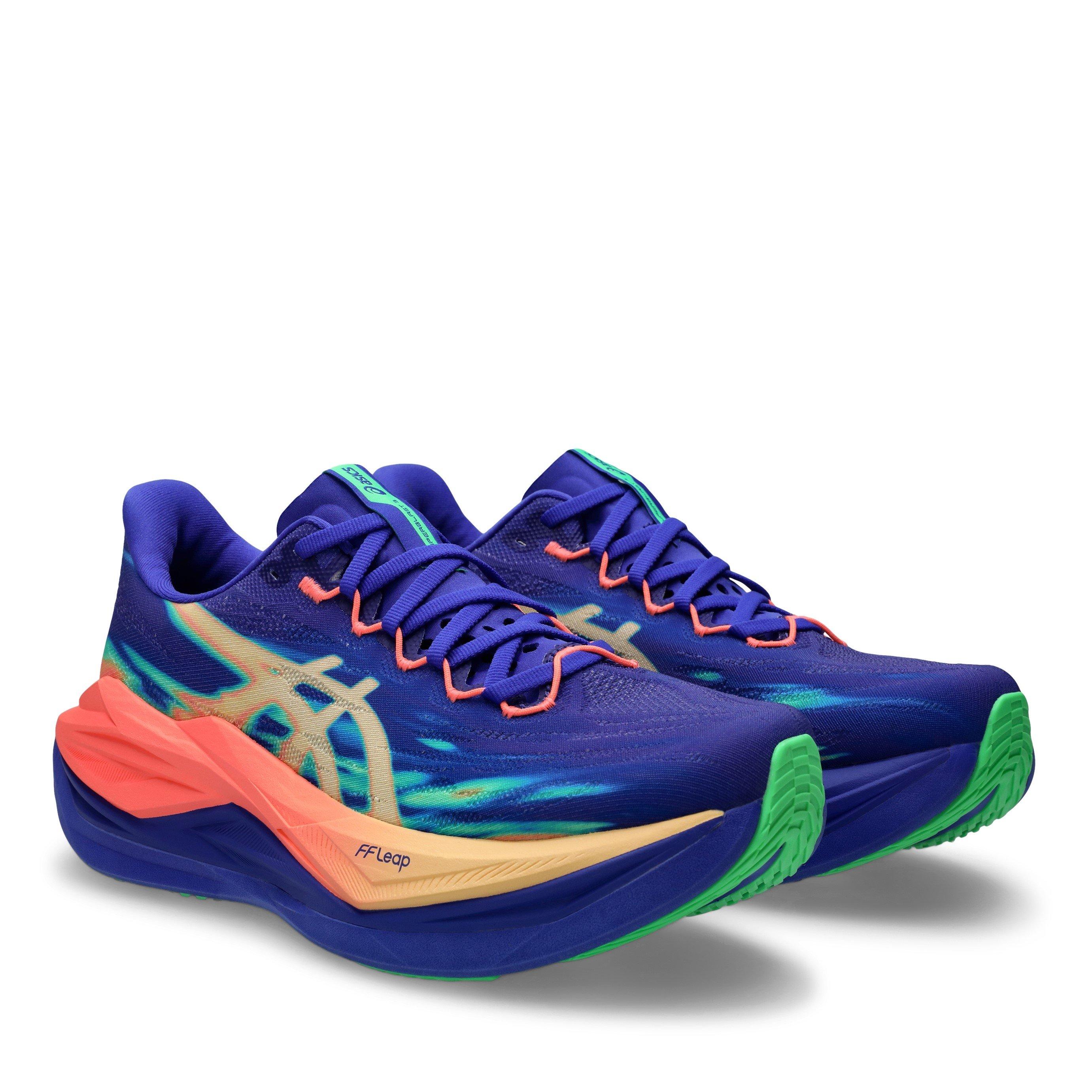 Cobalt/Orange - Asics - ASICS Superblast 3 Mens Road Running Shoes - 4
