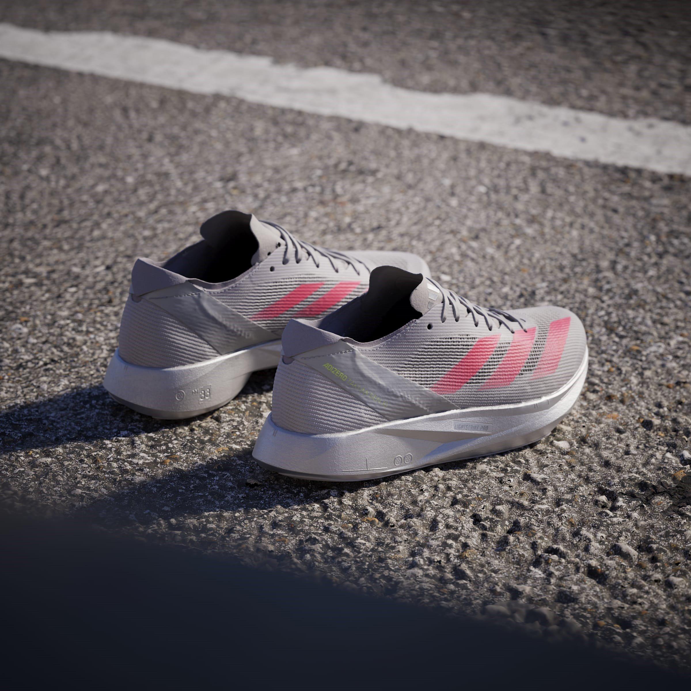 DSHGRY/LUCRED/G - adidas - Adizero Takumi Sen 10 Road Running Shoes Womens - 14