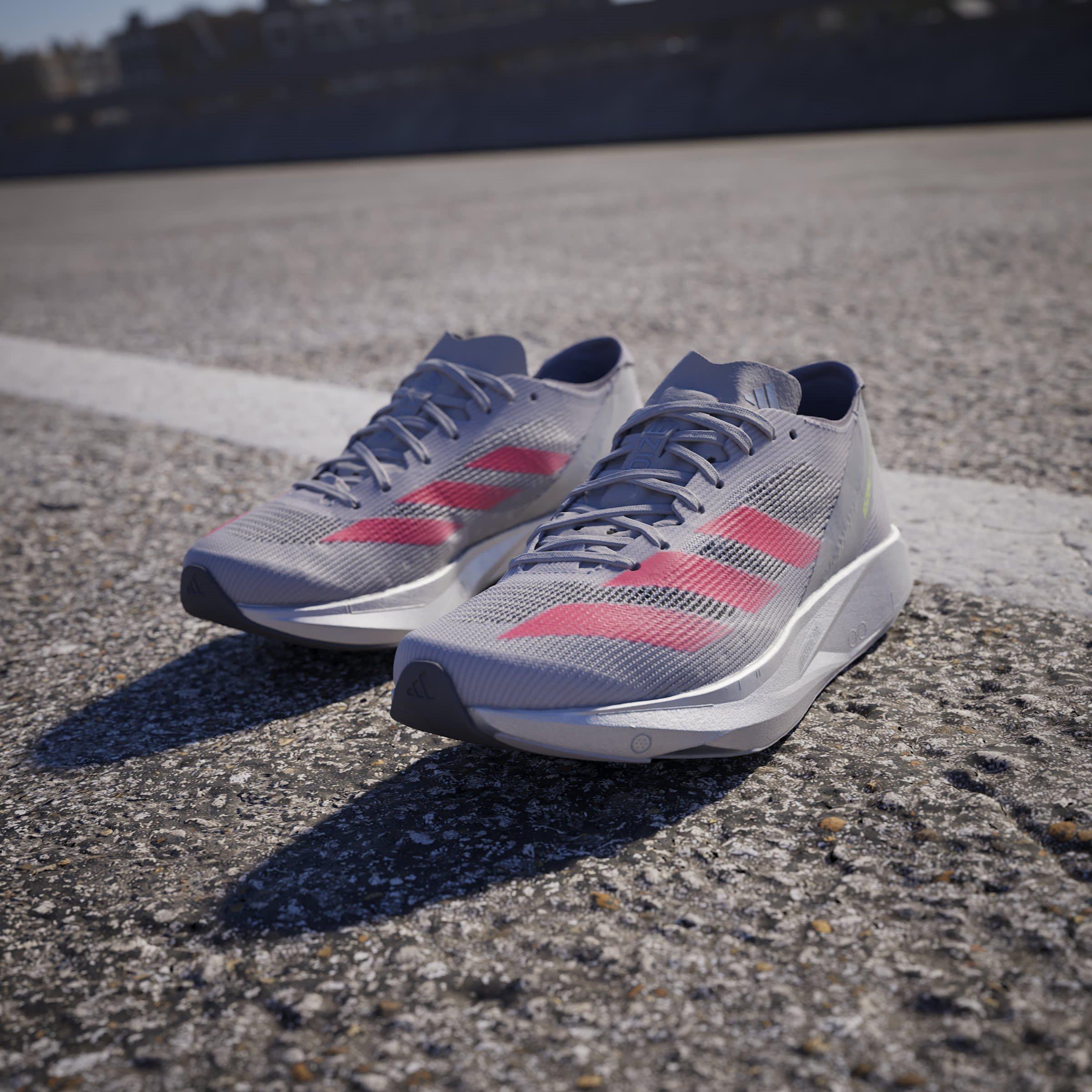 DSHGRY/LUCRED/G - adidas - Adizero Takumi Sen 10 Road Running Shoes Womens - 16