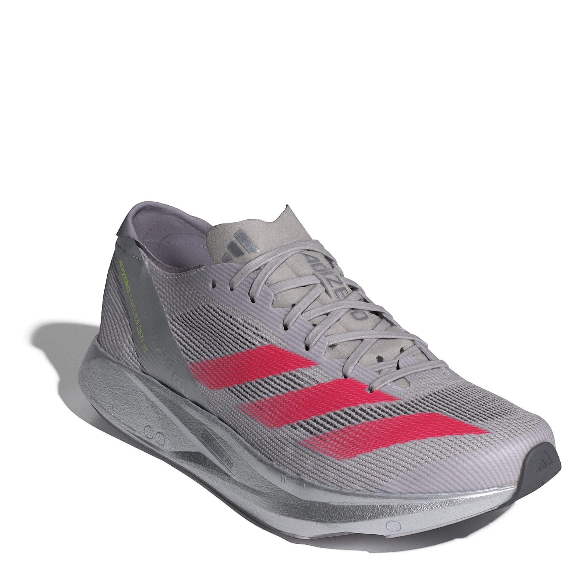 DSHGRY/LUCRED/G - adidas - Adizero Takumi Sen 10 Road Running Shoes Womens - 3