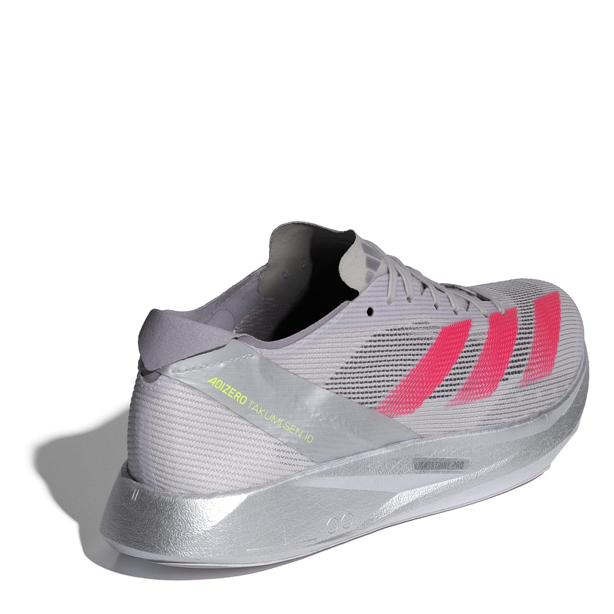 DSHGRY/LUCRED/G - adidas - Adizero Takumi Sen 10 Road Running Shoes Womens - 4